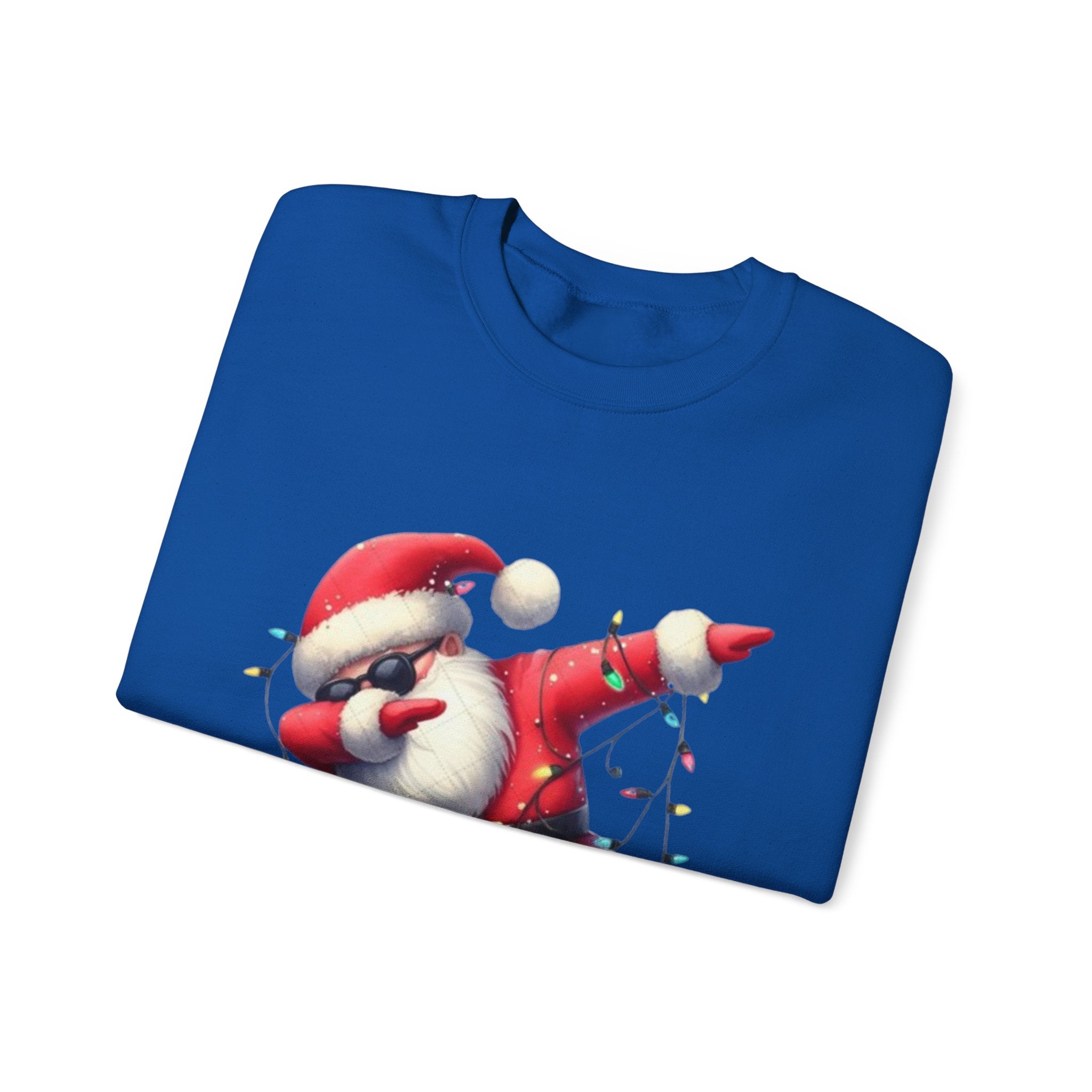 Santa Dabbing Unisex Heavy Blend™ Crewneck Sweatshirt