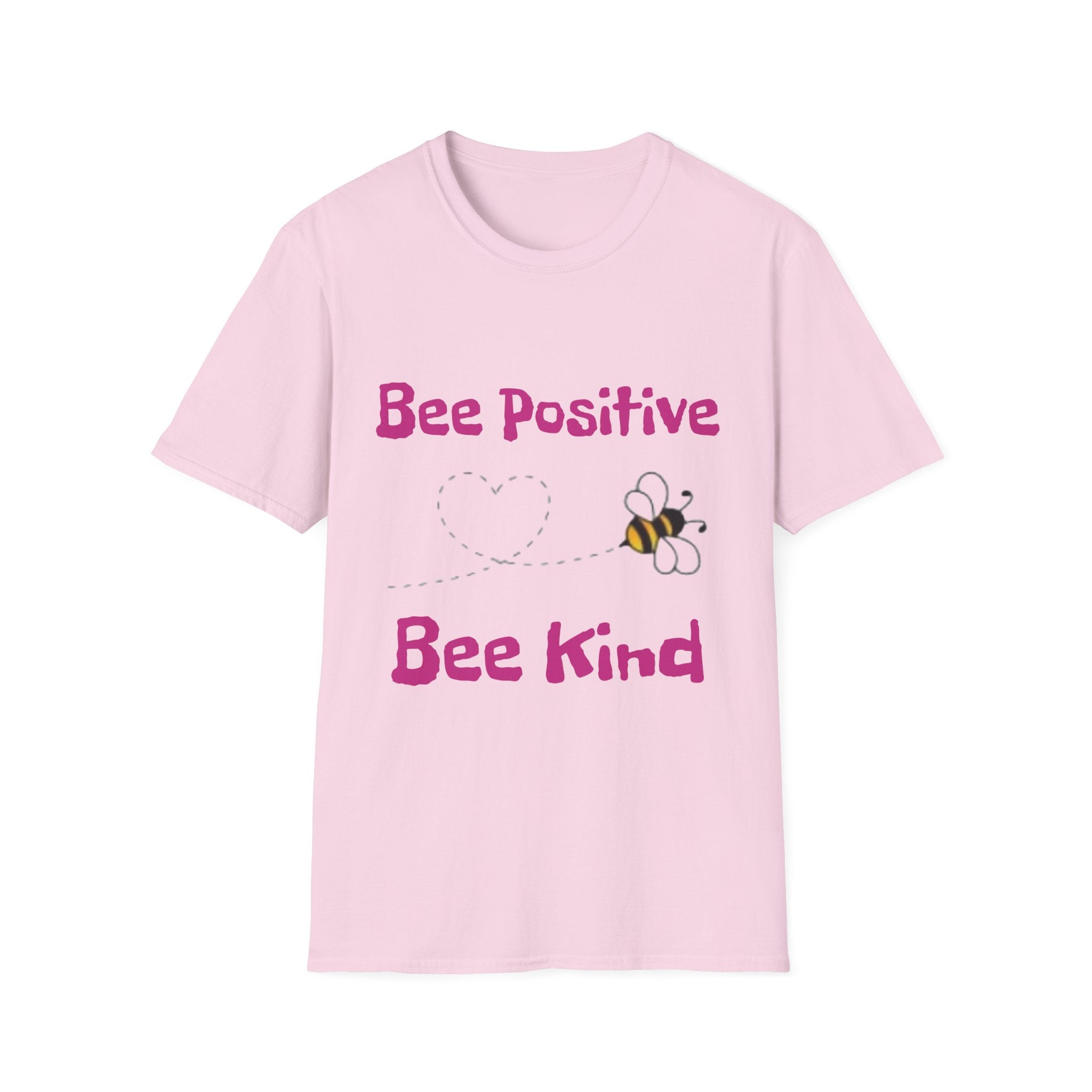 Bee Positive Bee Kind Unisex Softstyle T-Shirt