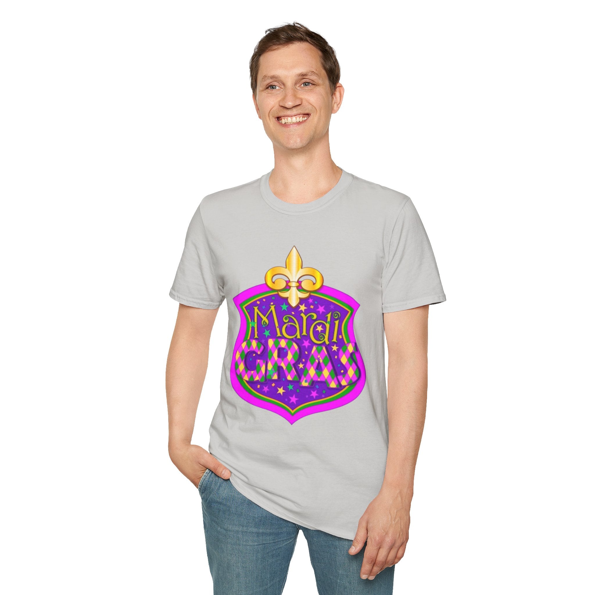 Mardi Gras Unisex Softstyle T-Shirt