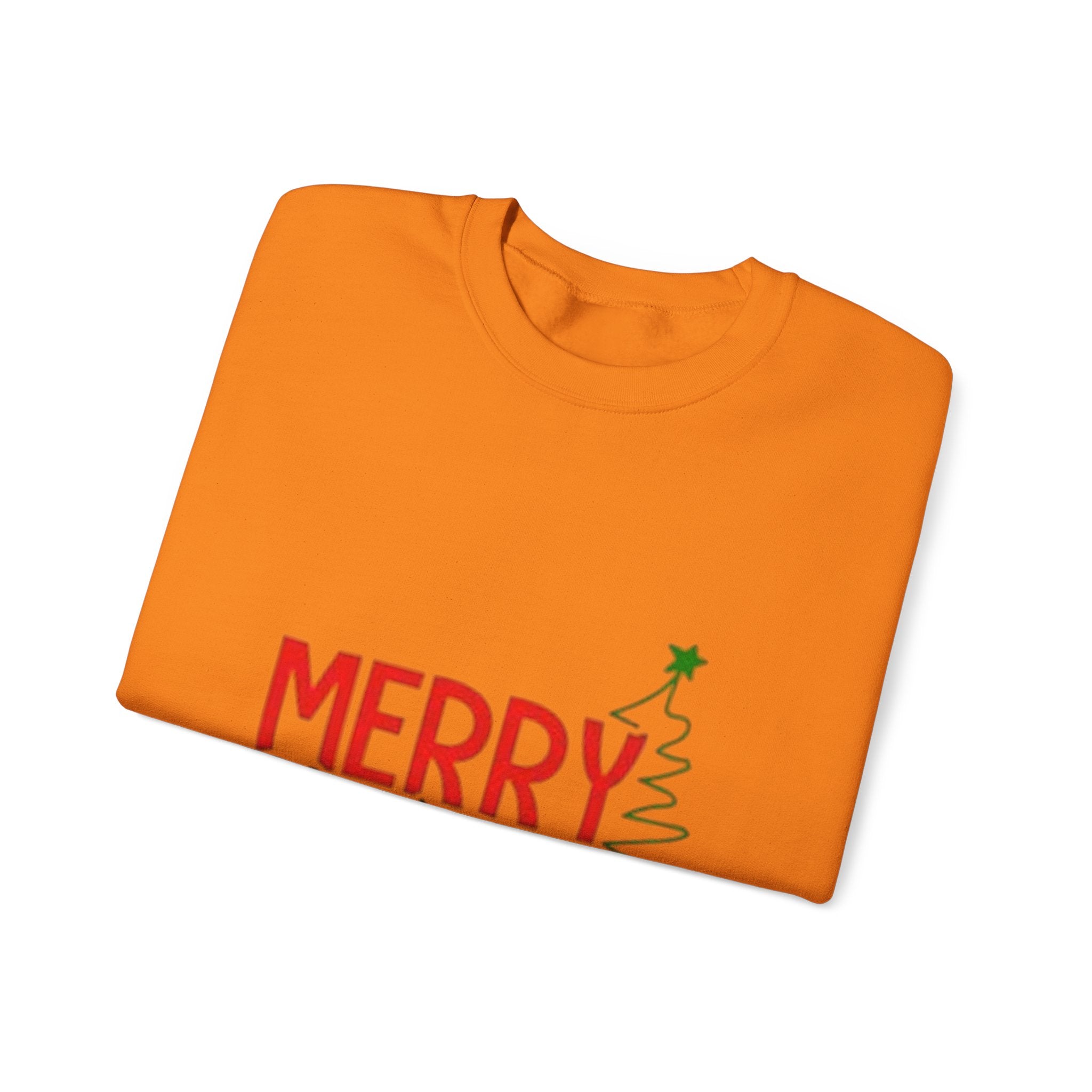 Merry Christmas Unisex Heavy Blend™ Crewneck Sweatshirt