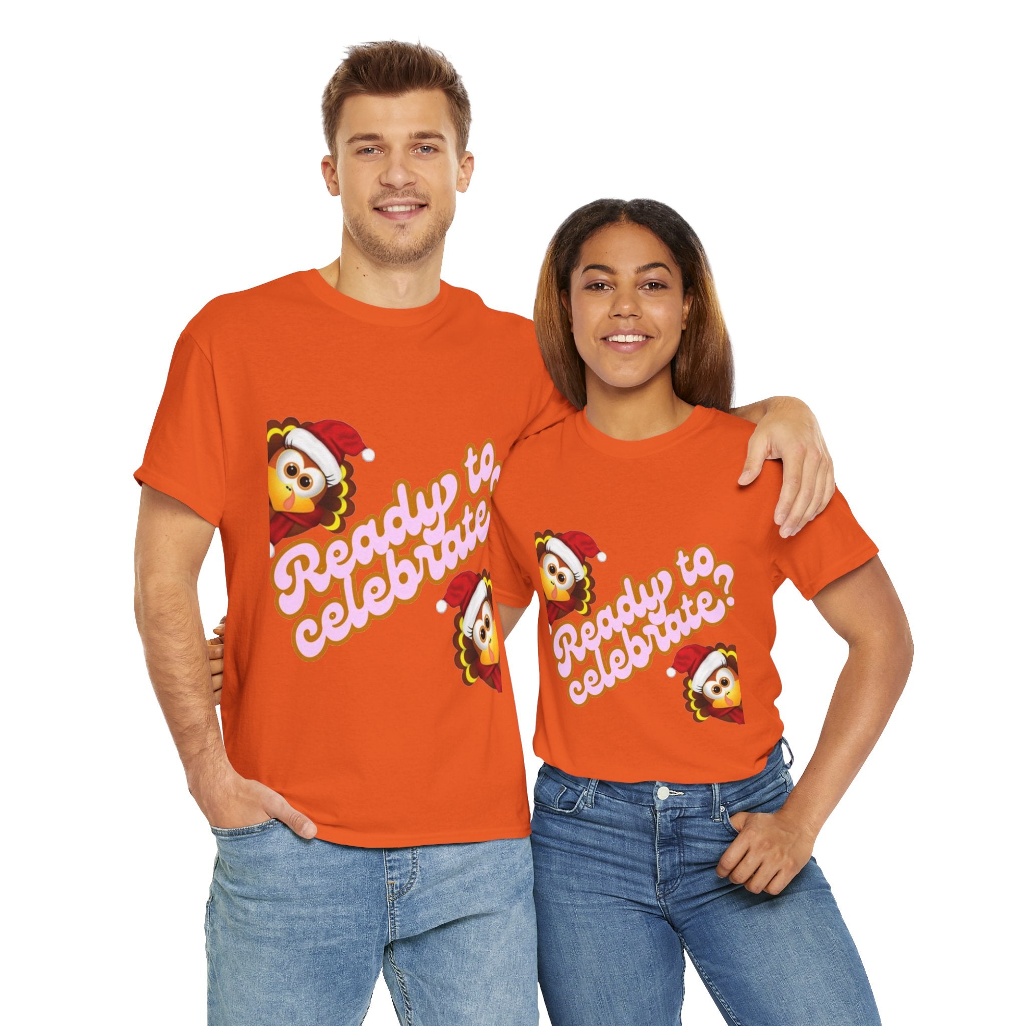Ready To Celebrate? Unisex Heavy Cotton T-Shirt