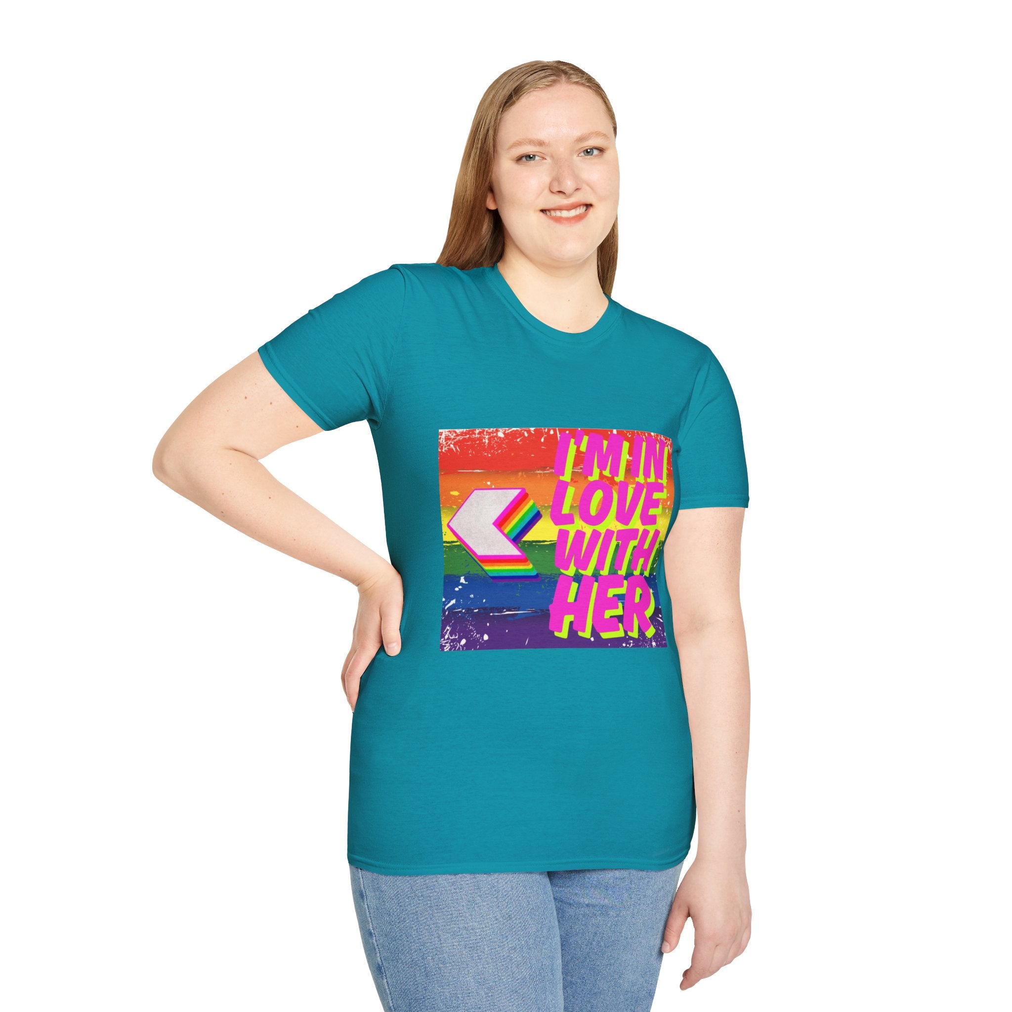 I'm in Love with Her Unisex Softstyle T-Shirt