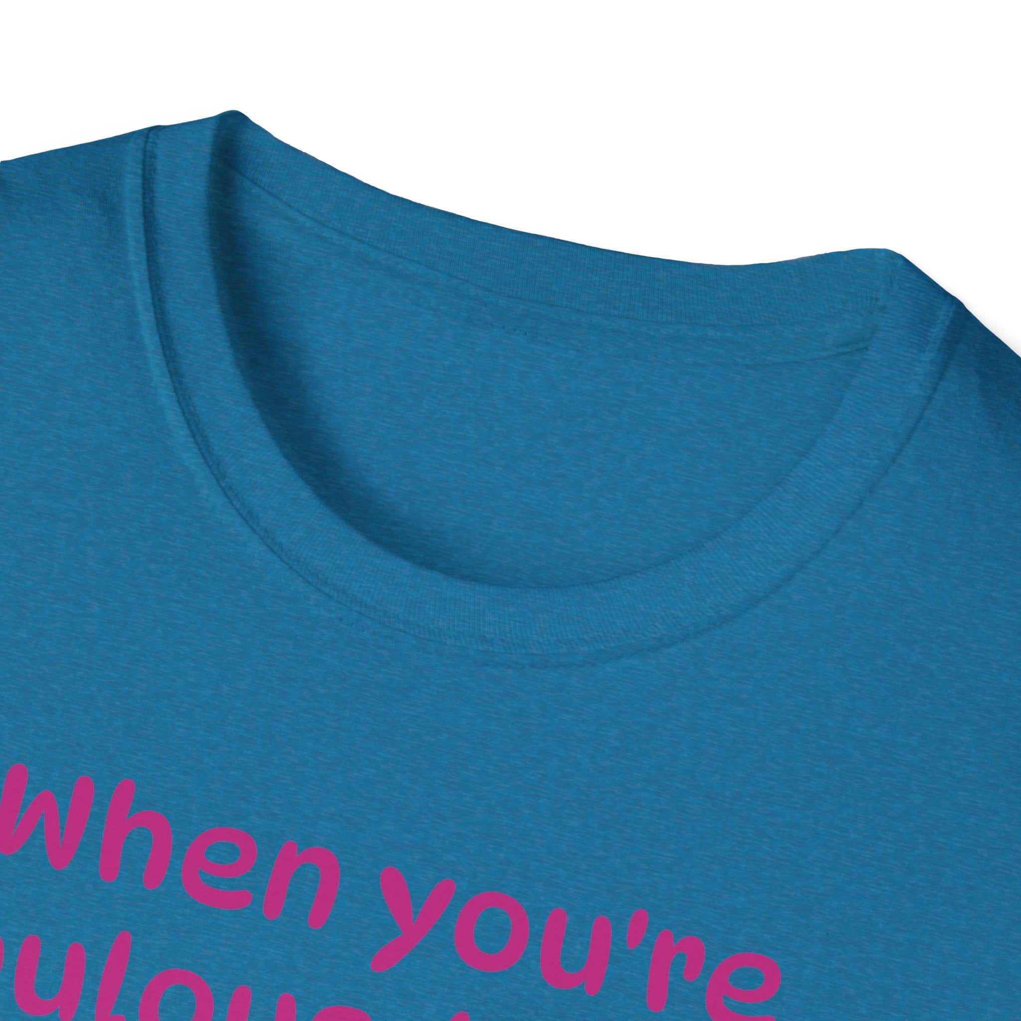 When You're Fabulous, Hungry, And Magical All At Once! Unicorn Unisex Softstyle T-Shirt