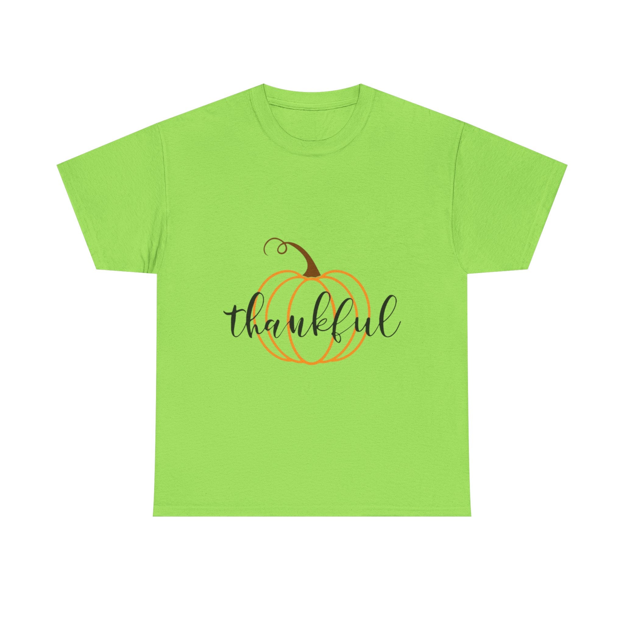 Thankful Pumpkin Unisex Heavy Cotton T-Shirt