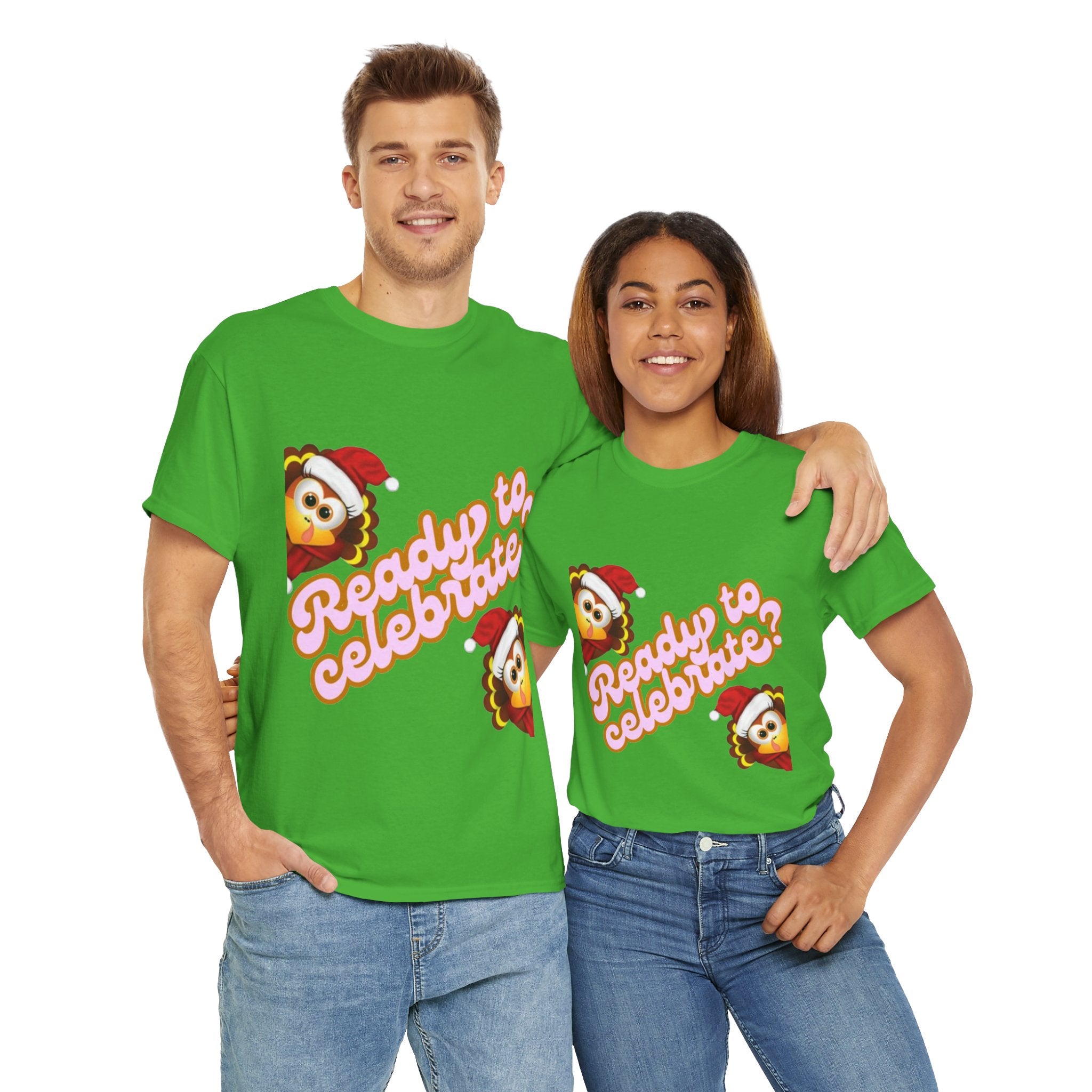 Ready To Celebrate? Unisex Heavy Cotton T-Shirt