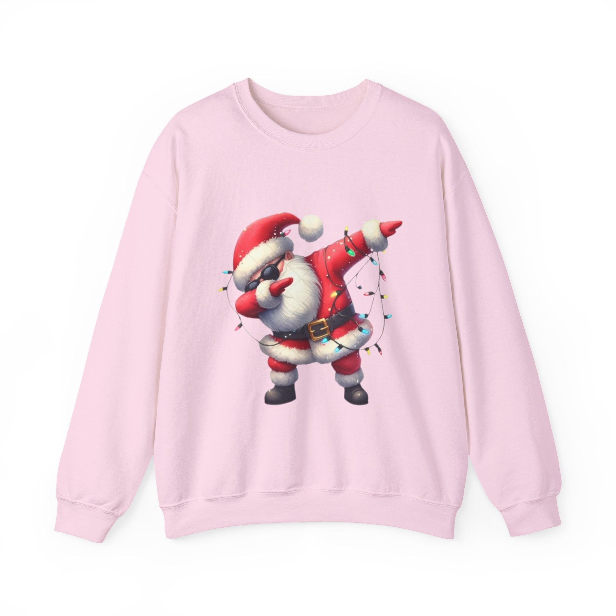 Santa Dabbing Unisex Heavy Blend™ Crewneck Sweatshirt
