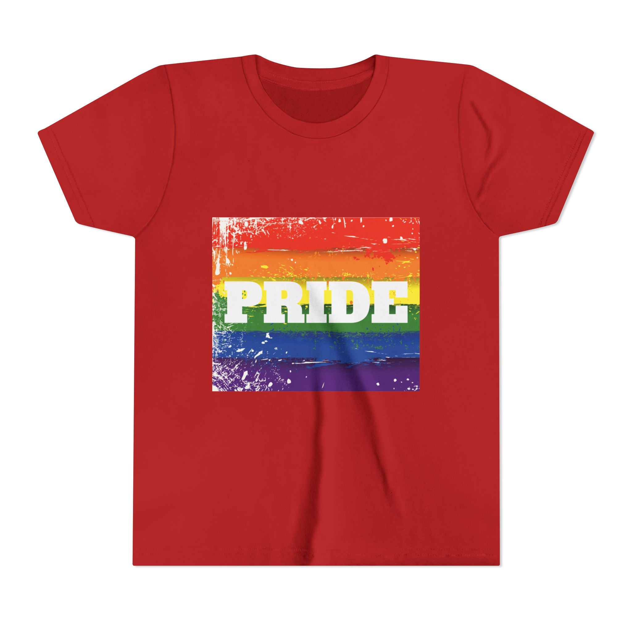 Pride Rainbow Youth Short Sleeve T-Shirt