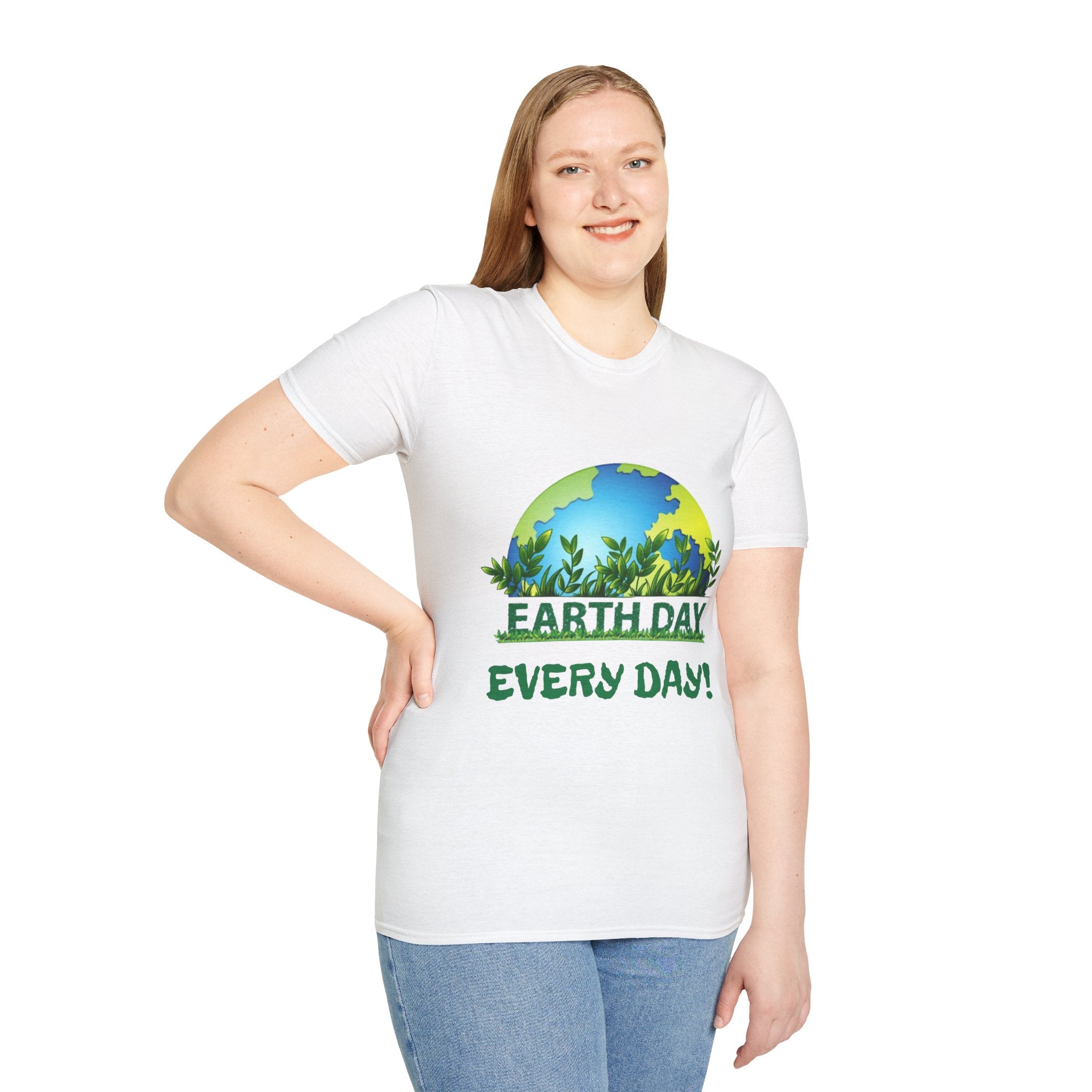 Earth Day Every Day Unisex Softstyle T-Shirt