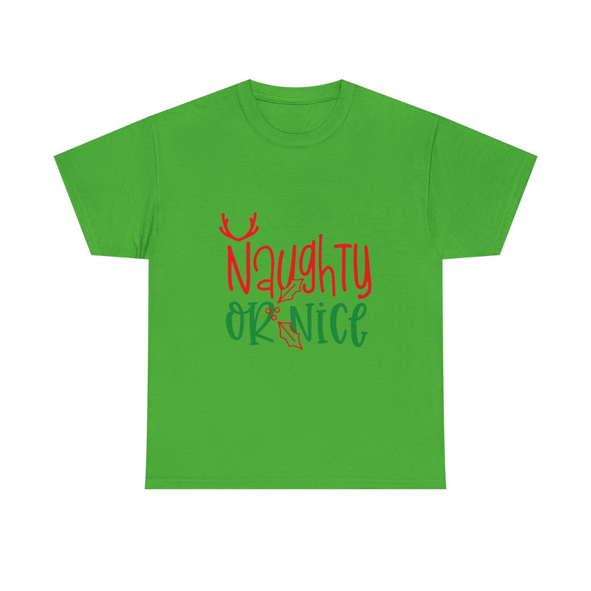 Naughty Or Nice Unisex Heavy Cotton T-Shirt