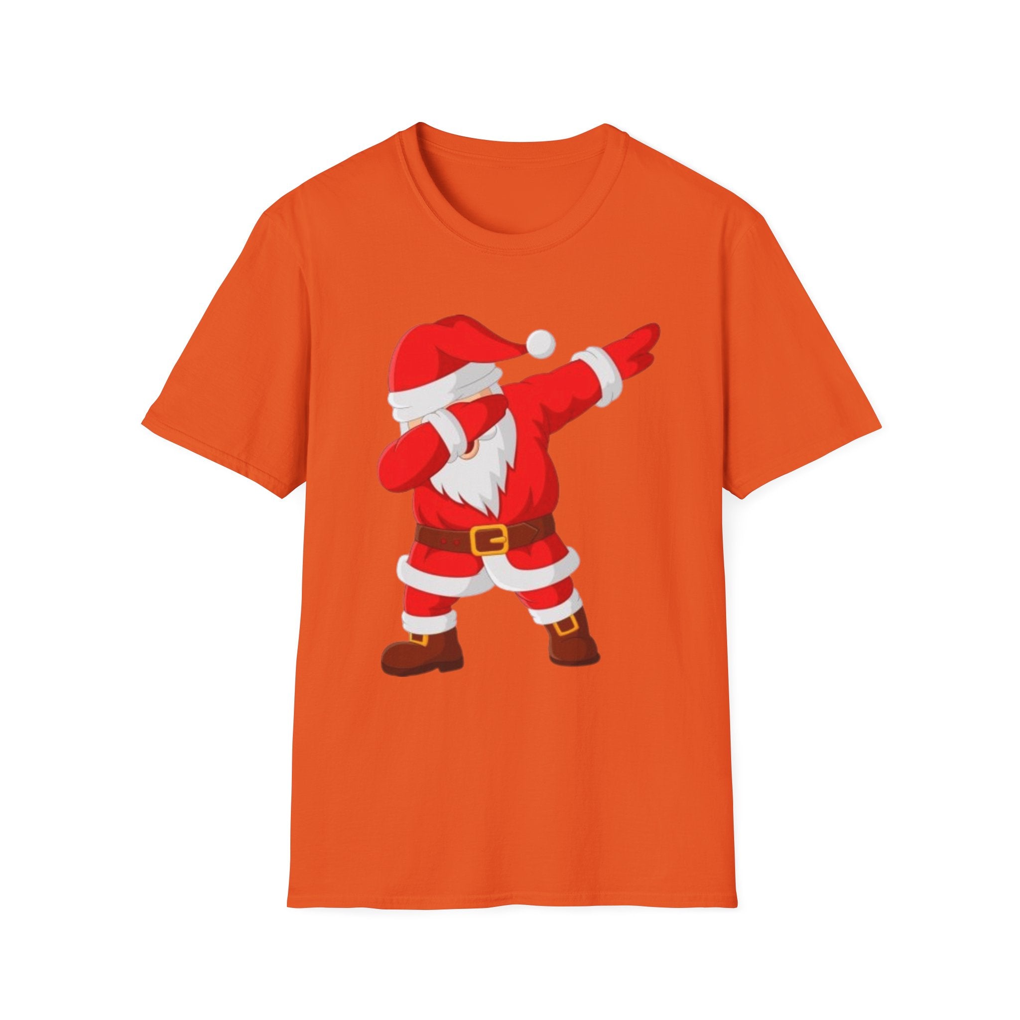 Dabbing Santa Unisex Softstyle T-Shirt