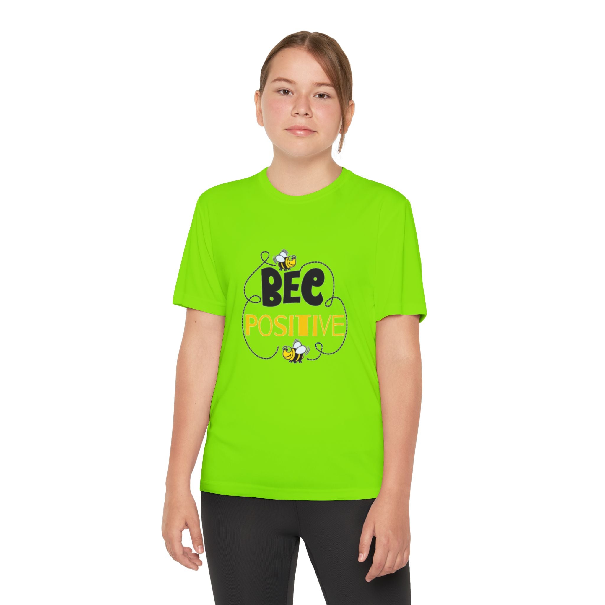 Bee Positive Youth Short Sleeve Competitor T-Shirt