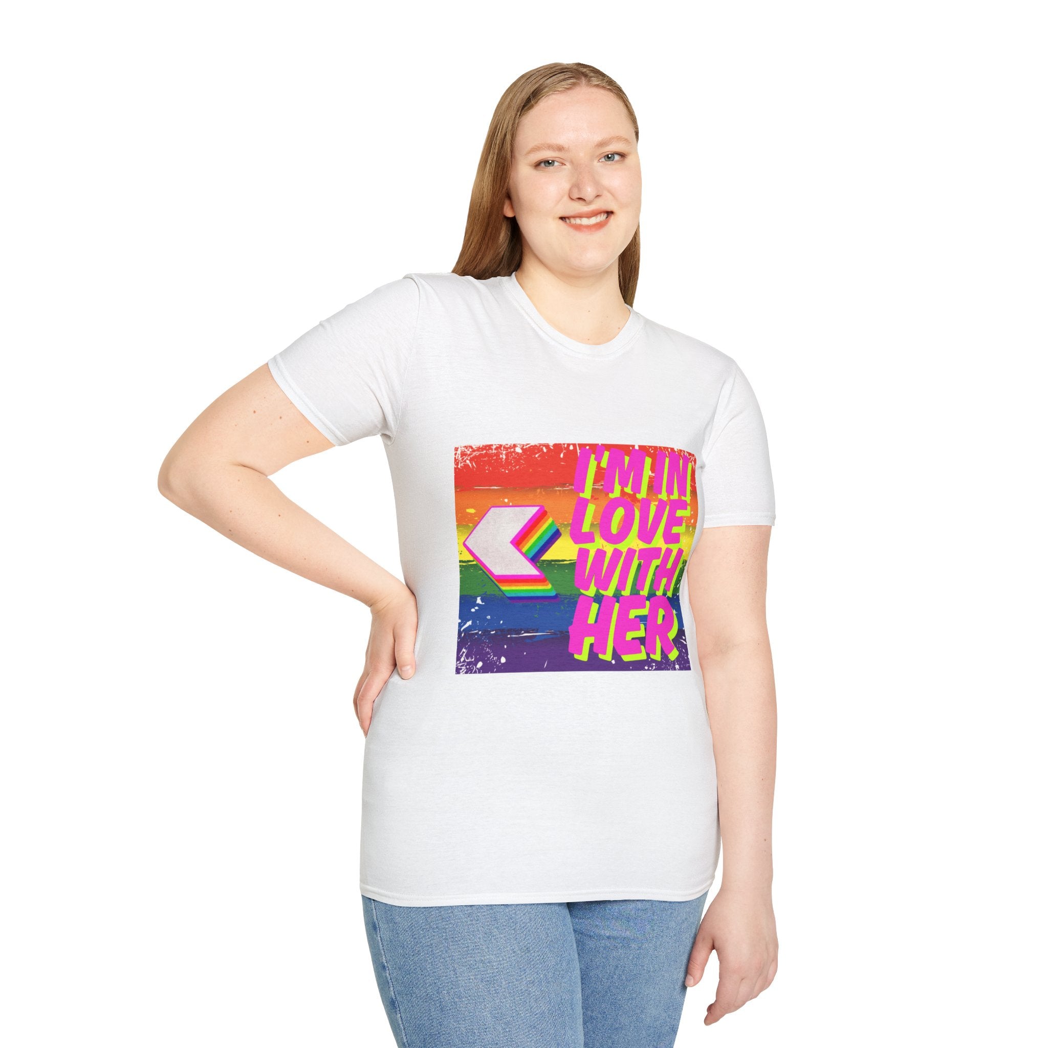 I'm in Love with Her Unisex Softstyle T-Shirt