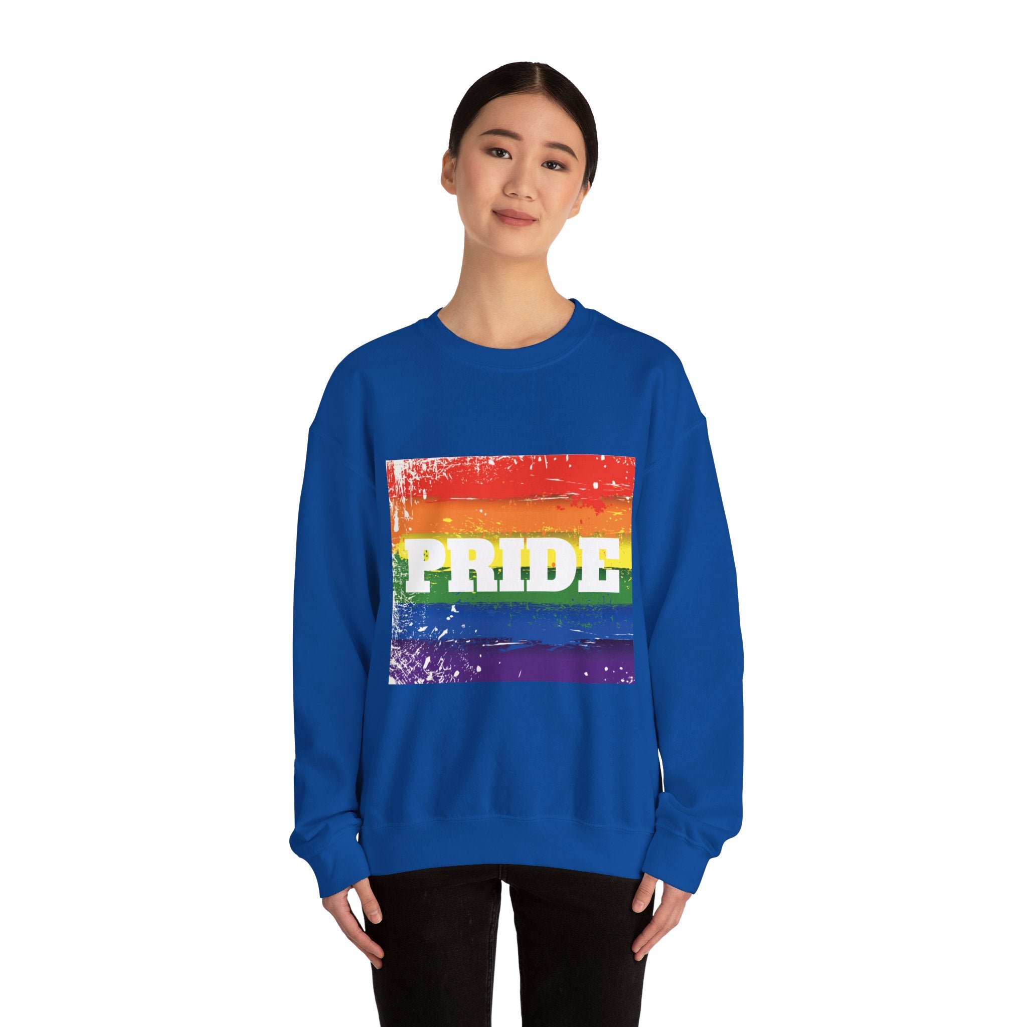 Pride Rainbow Unisex Crewneck Sweatshirt