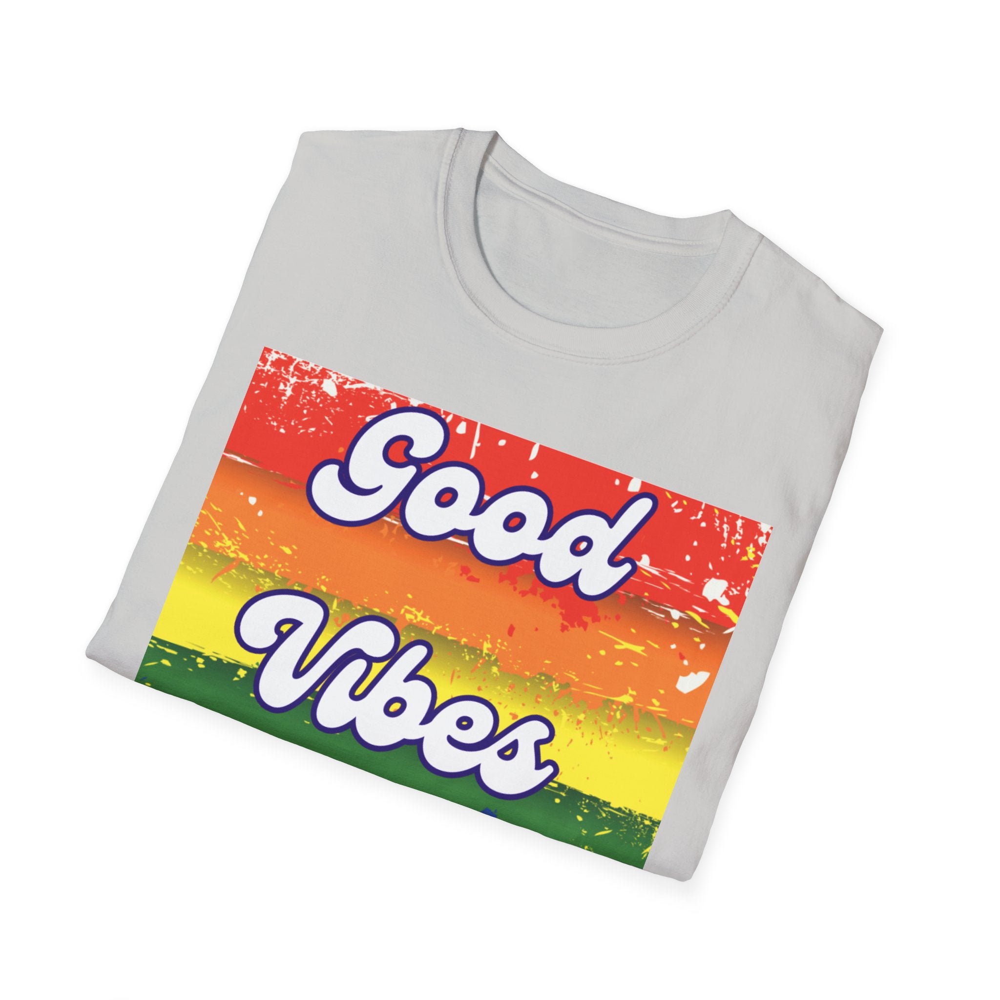Good Vibes Only White Unisex Softstyle T-Shirt