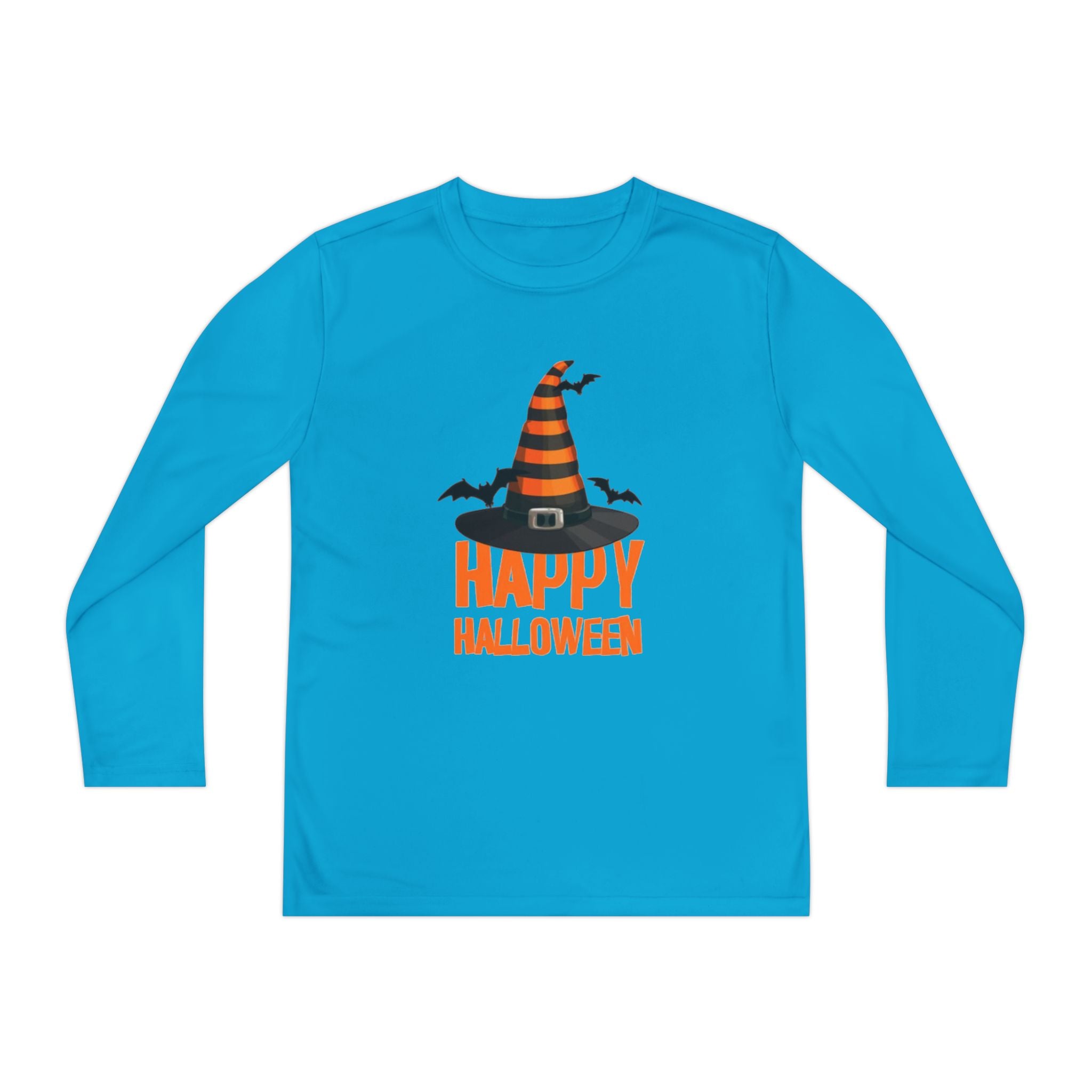 Happy Halloween Youth Long Sleeve Competitor T-Shirt