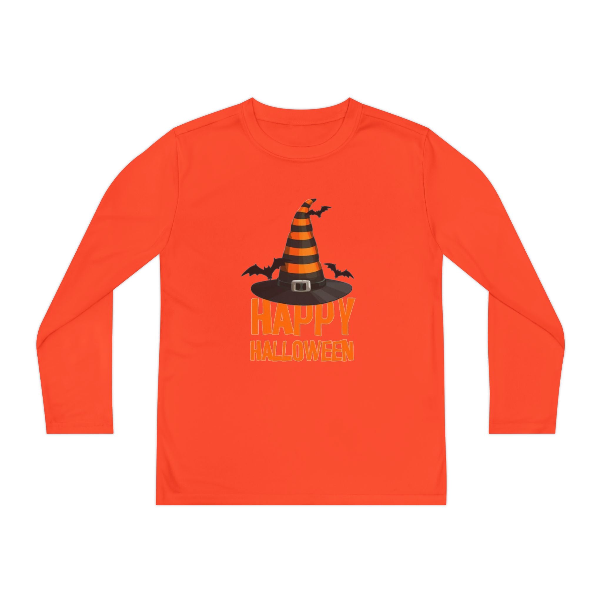 Happy Halloween Youth Long Sleeve Competitor T-Shirt