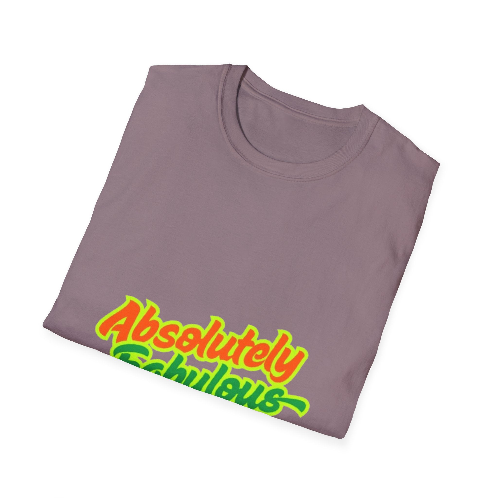 Absolutely Fabulous Orange/Green Unisex Softstyle T-Shirt