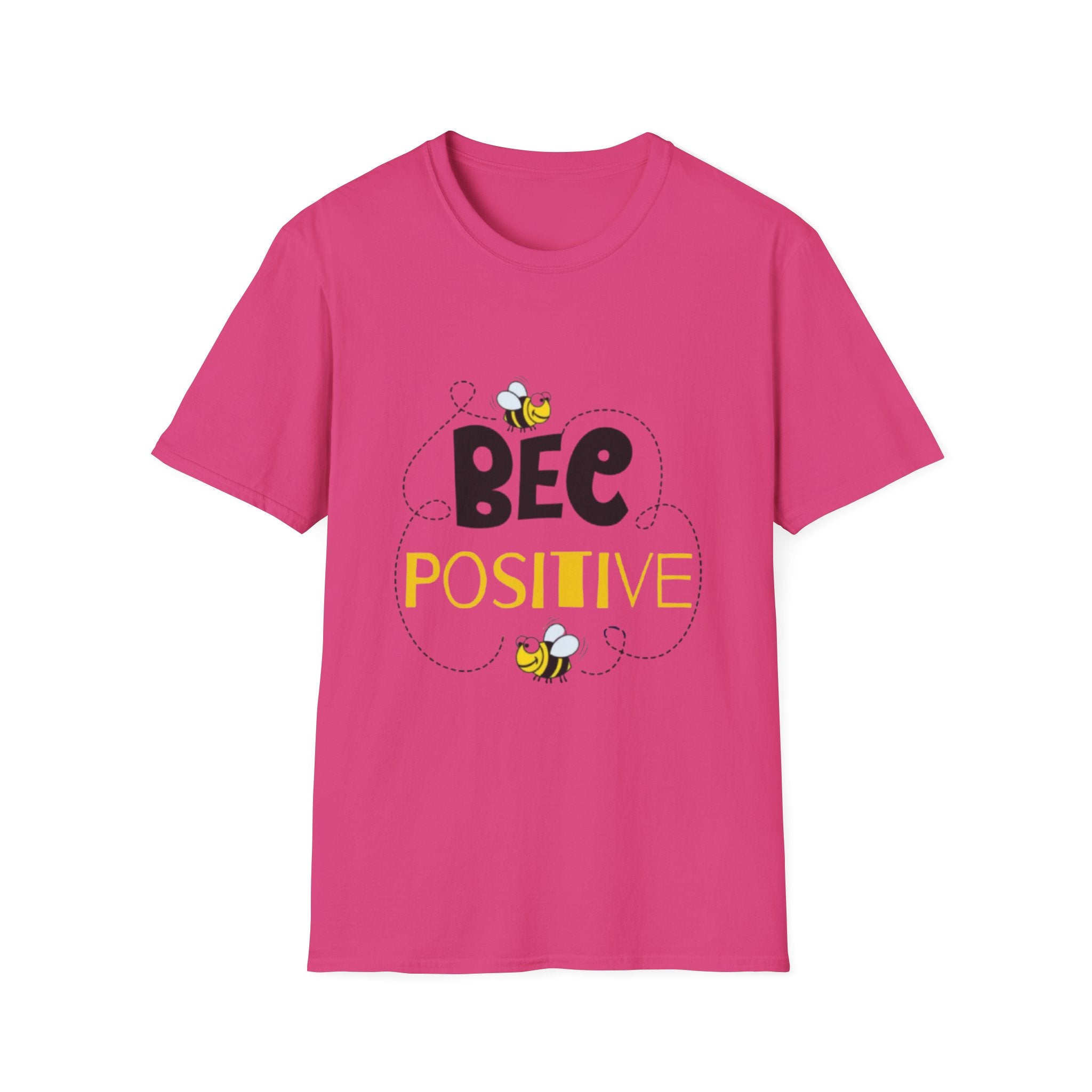Bee Positive Unisex Softstyle T-Shirt