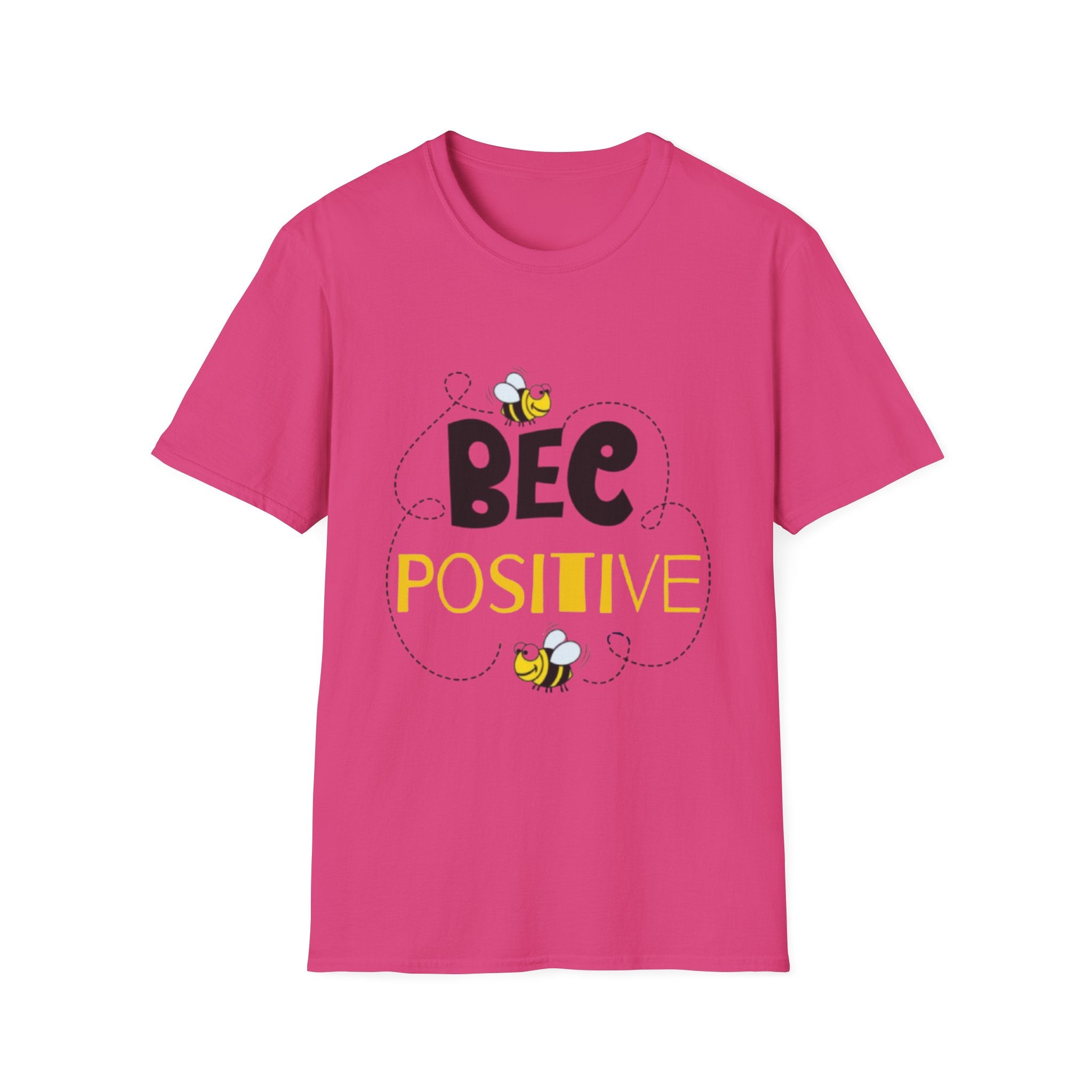 Bee Positive Unisex Softstyle T-Shirt