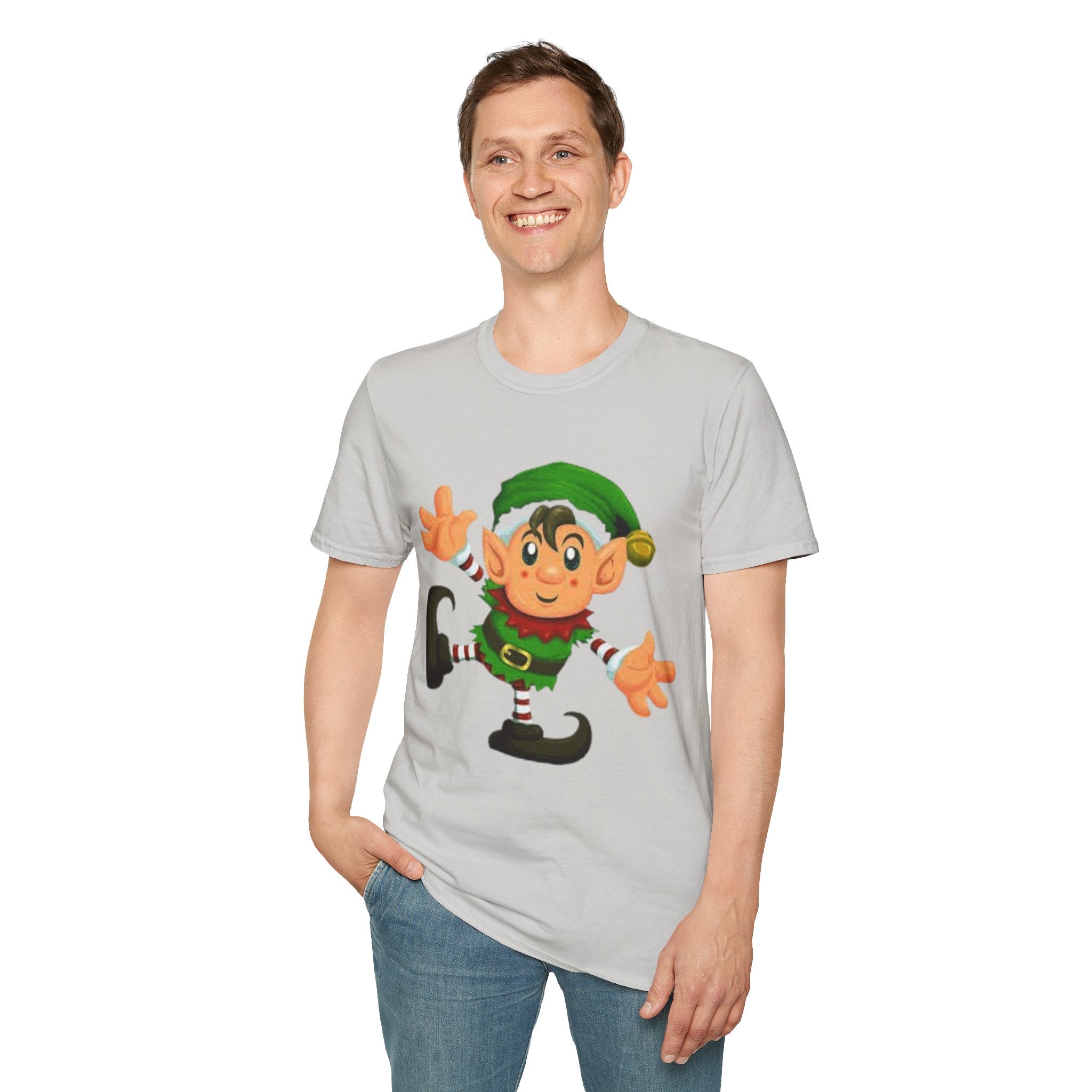 Christmas Elf Unisex Softstyle T-Shirt
