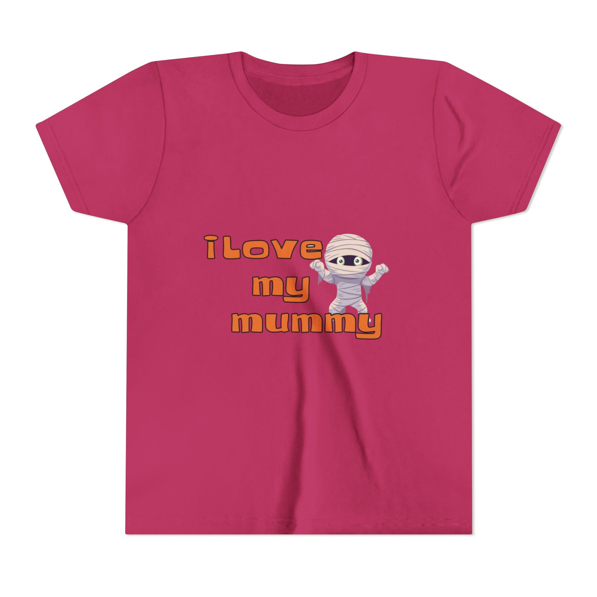 I Love My Mummy Youth Short Sleeve T-Shirt