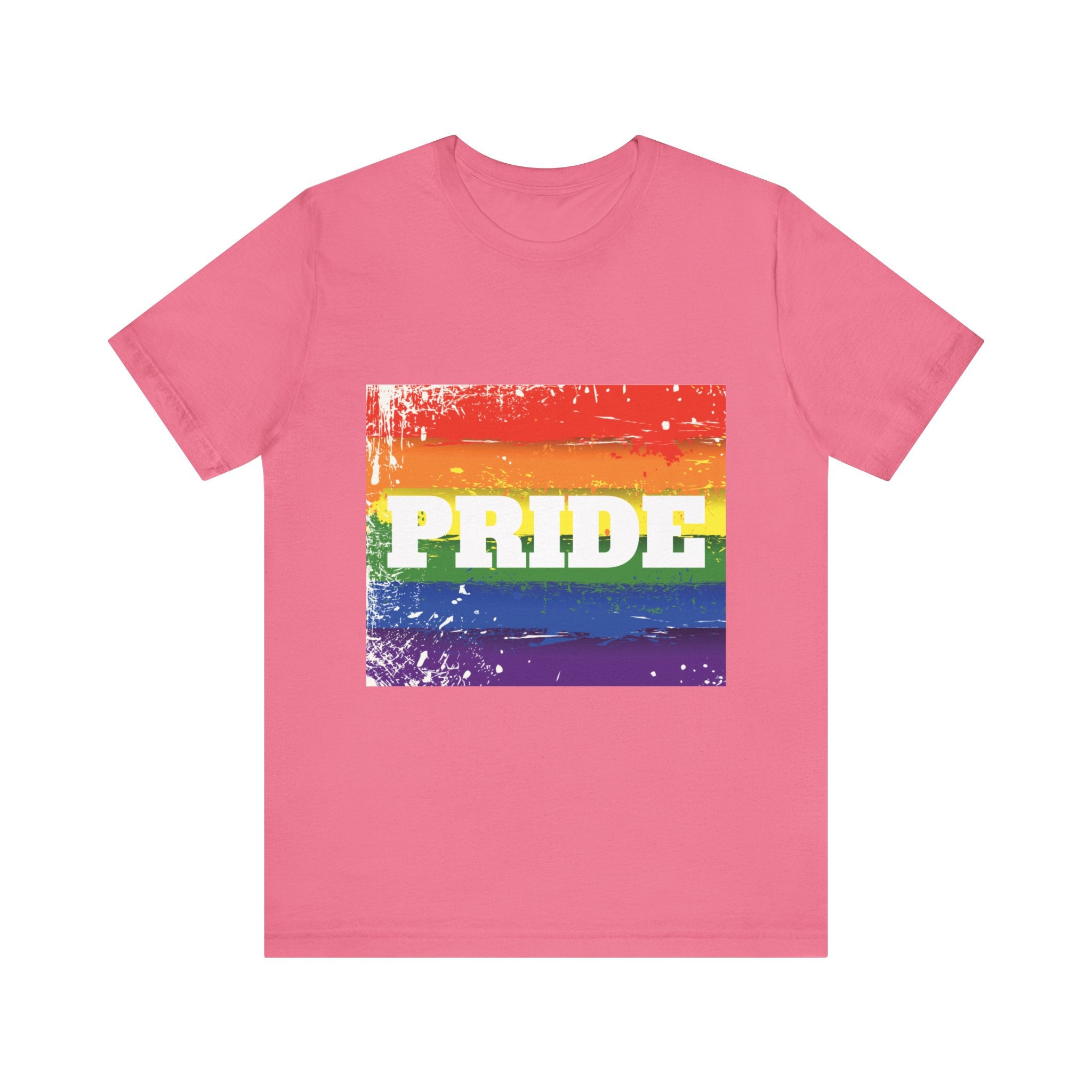 Pride Rainbow Unisex Jersey Short Sleeve T-Shirt