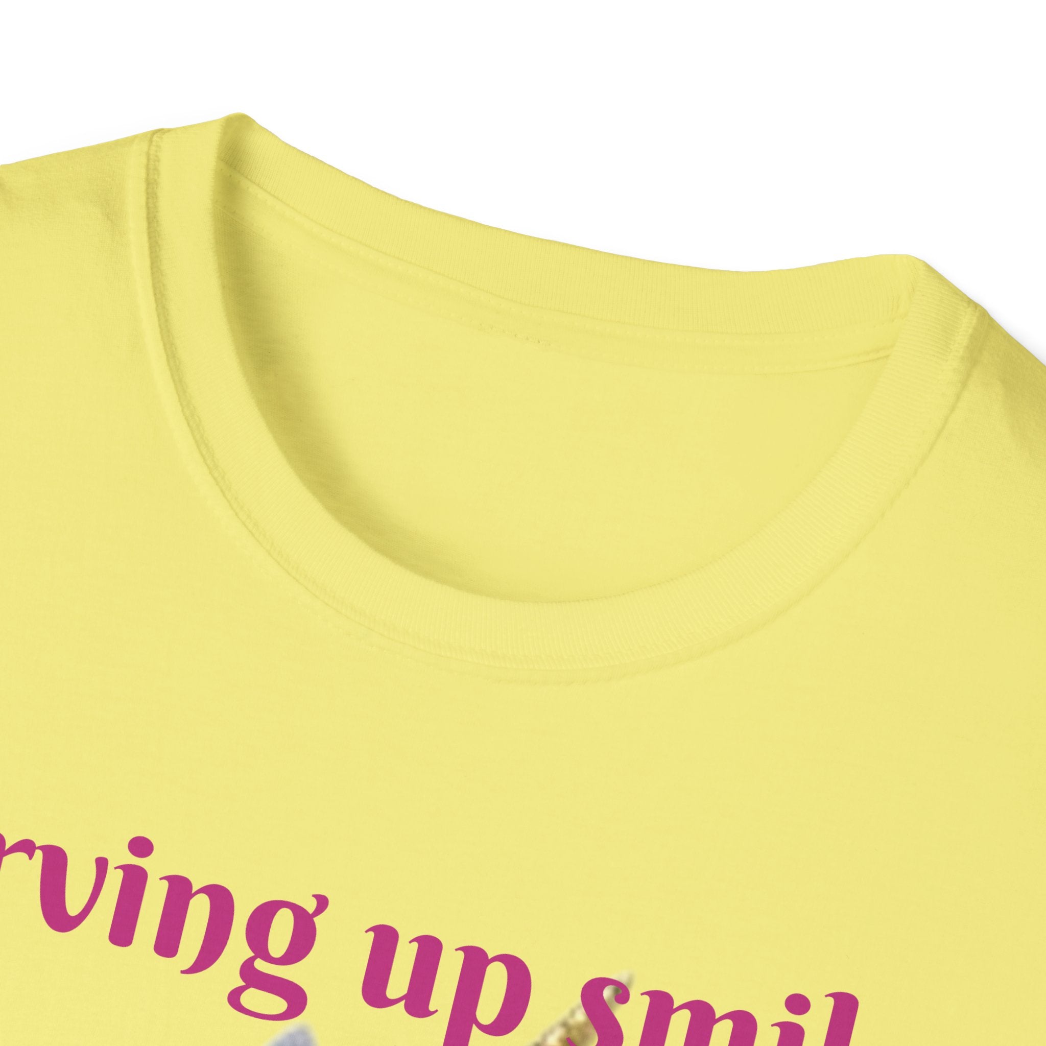 Serving Up Smiles And Tasty Treats Unicorn Unisex Softstyle T-Shirt