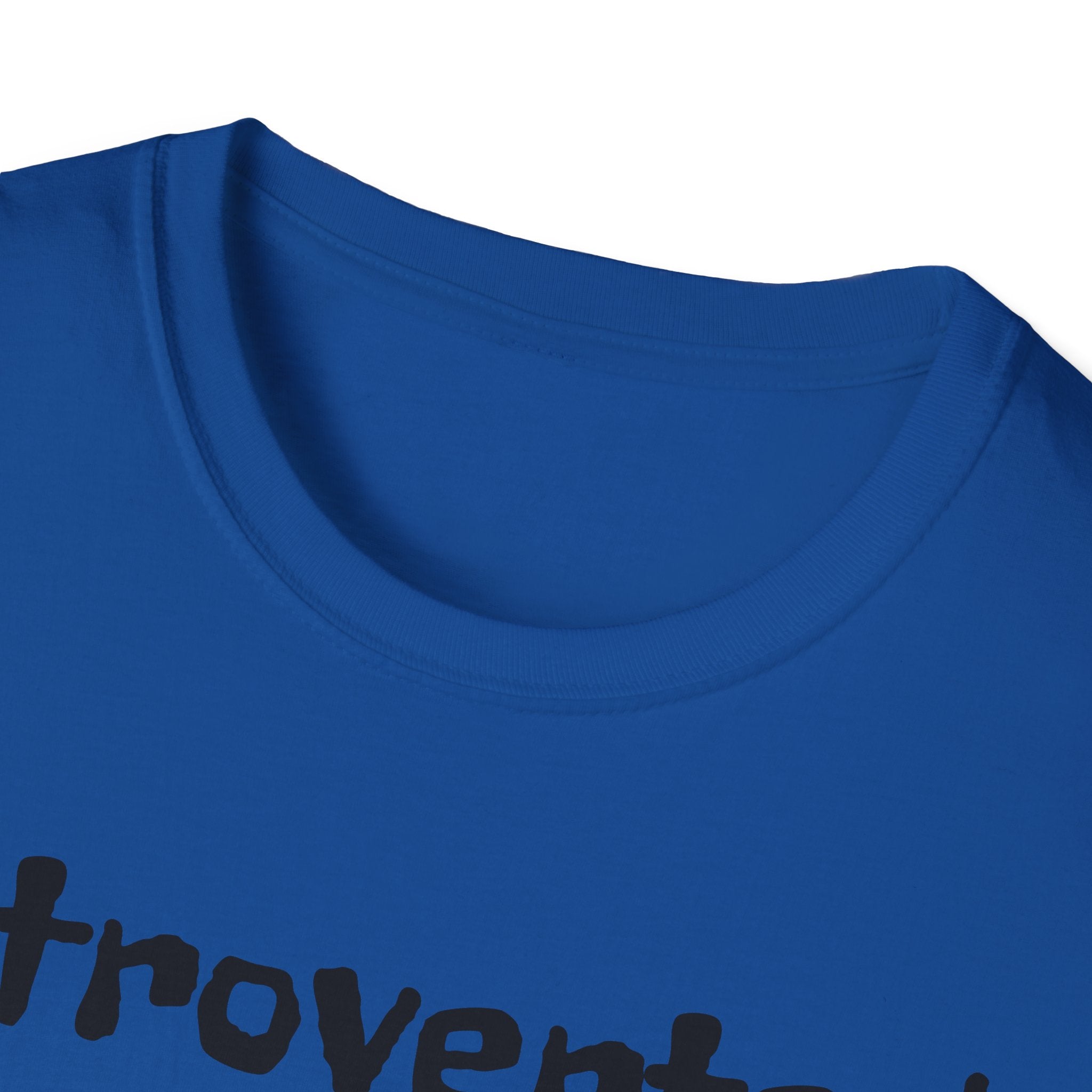 Introverted But Willing To Discuss Plants Unisex Softstyle T-Shirt