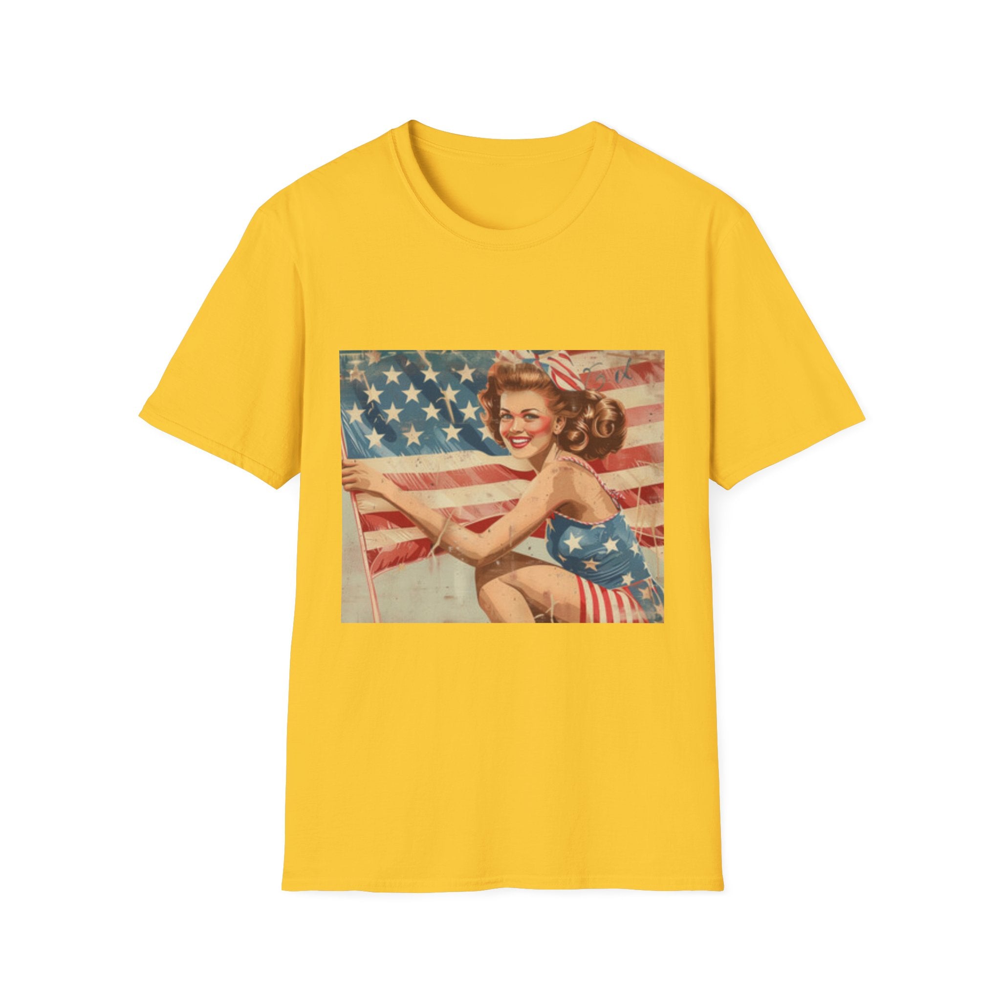 Vintage Americana Unisex Softstyle T-Shirt