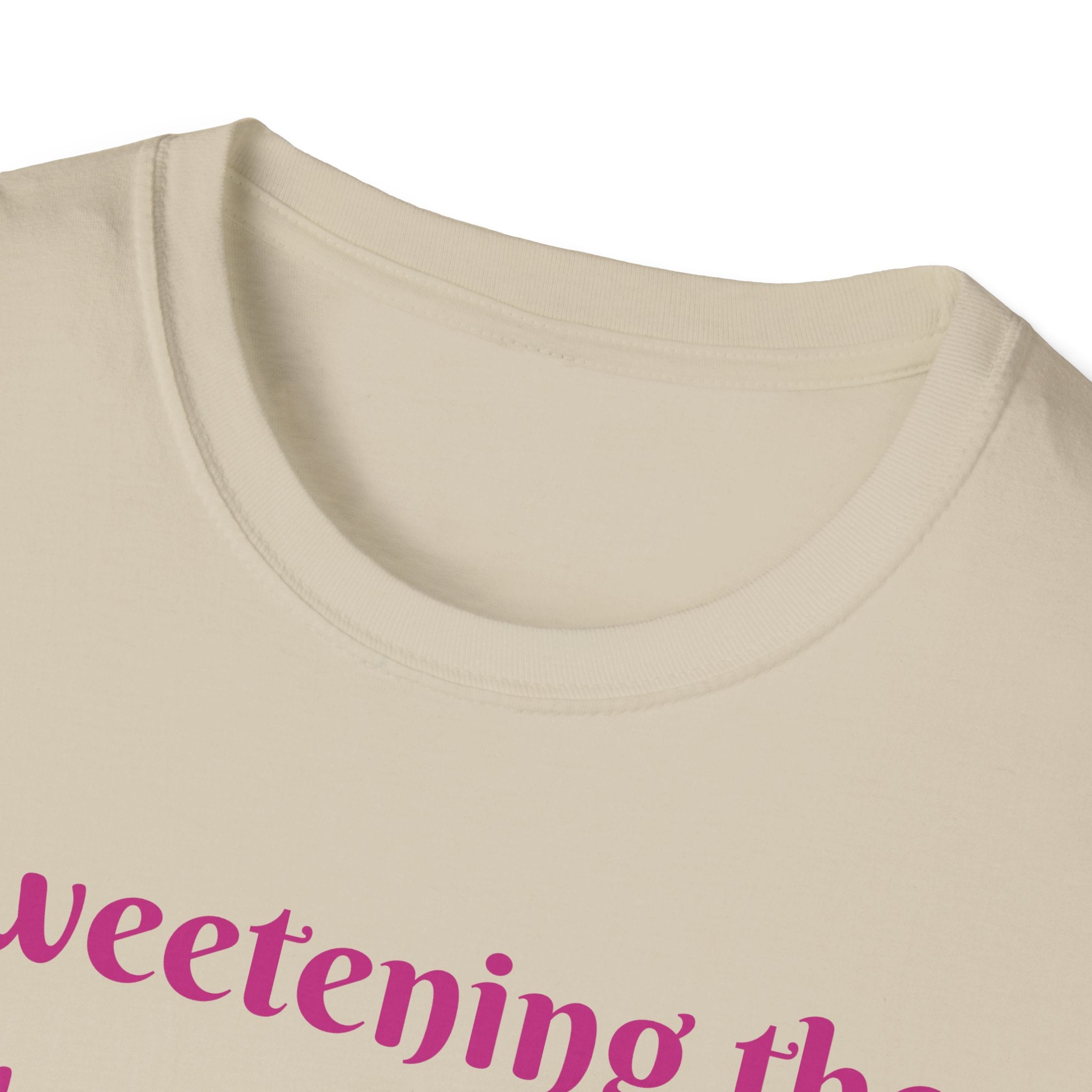 Sweetening The Day, One Cupcake At A Time! Unicorn Unisex Softstyle T-Shirt