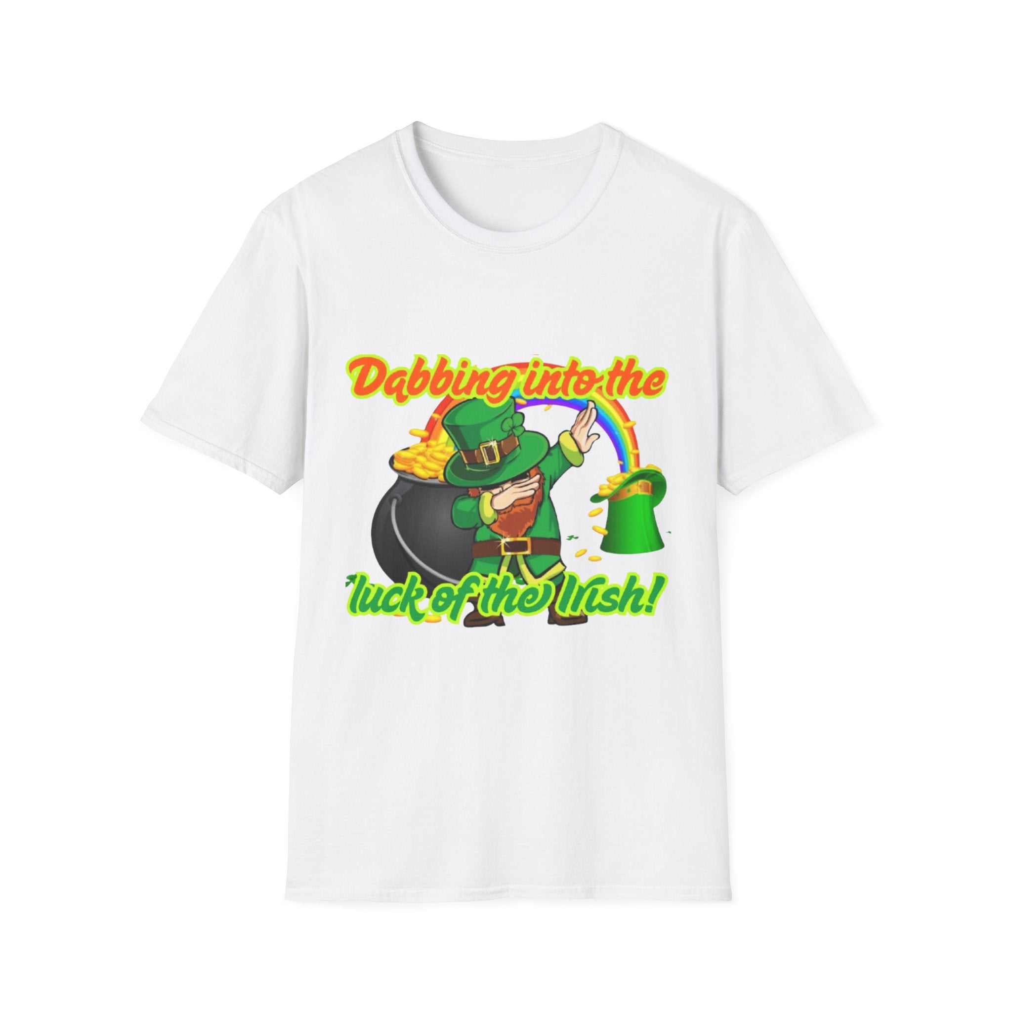 Dabbing Into The Luck Of The Irish! Unisex Unisex T-Shirt