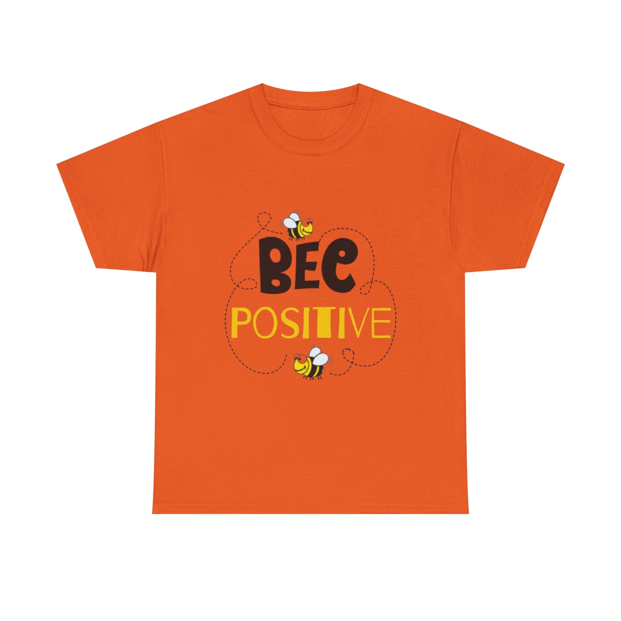 Bee Positive Unisex Heavy Cotton T-Shirt