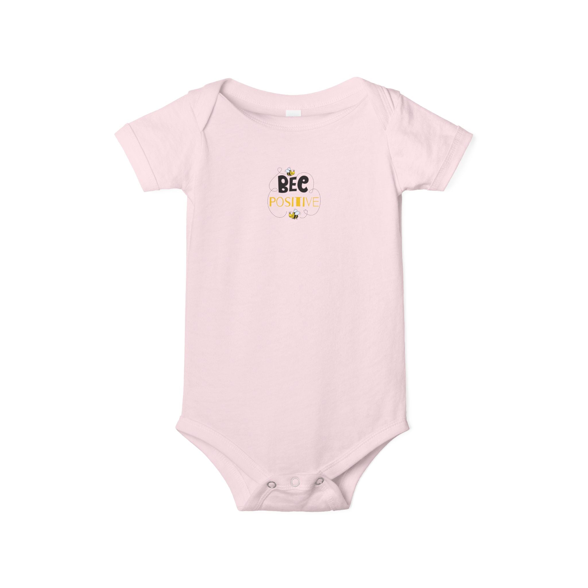 Bee Positive Infant Jersey One Piece Bodysuit