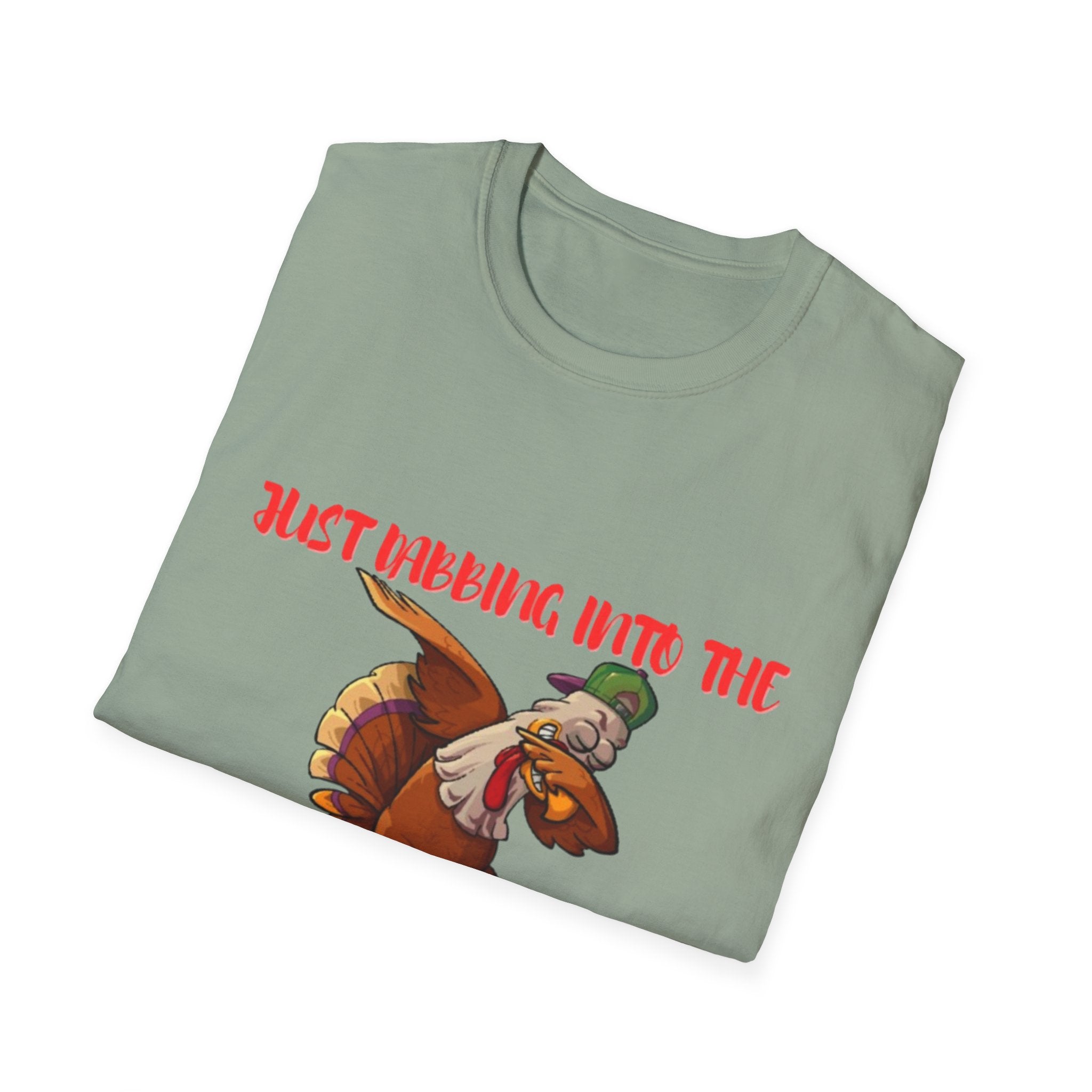 Just Dabbing Into The Holiday Spirit! Unisex Softstyle T-Shirt