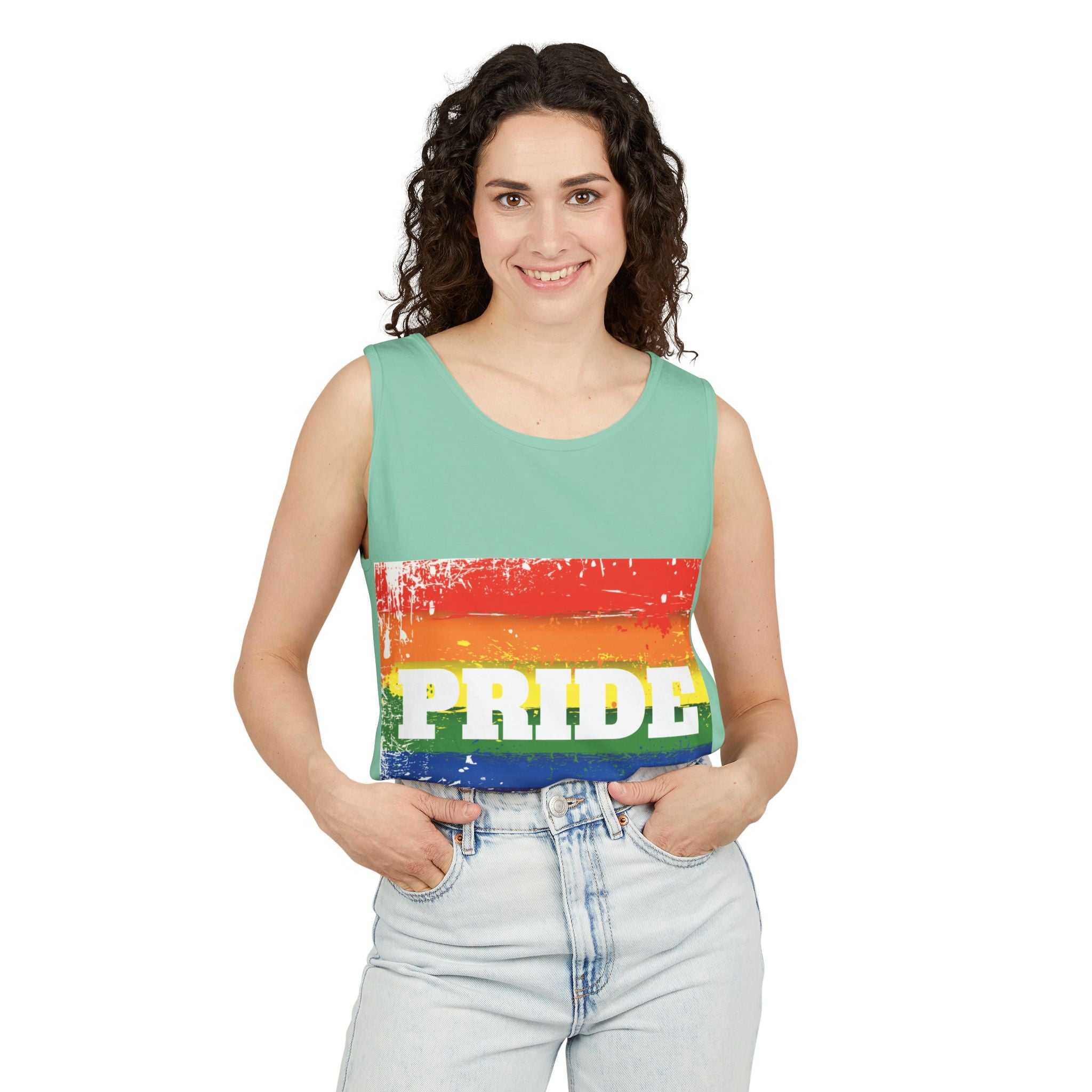 Pride Garment-Dyed Unisex Tank Top