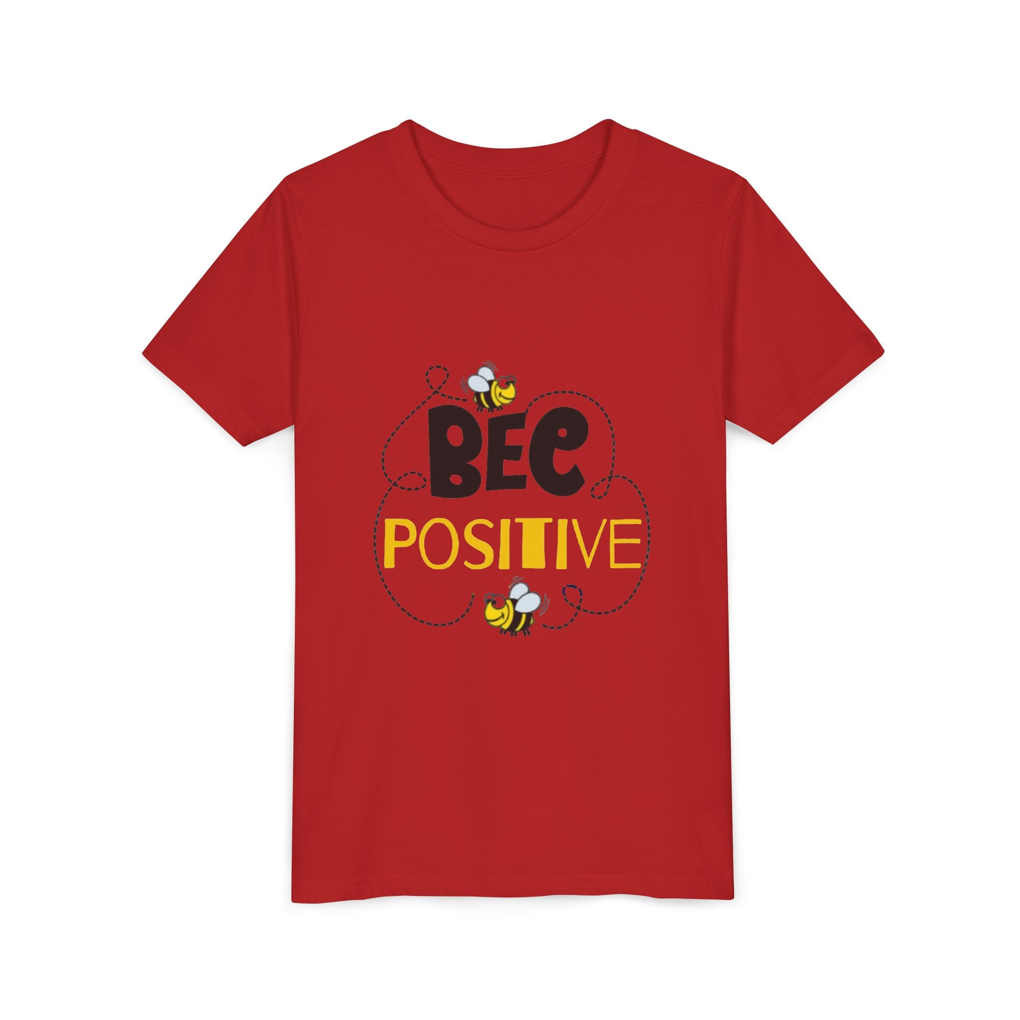 Bee Positive Youth Short Sleeve T-Shirt