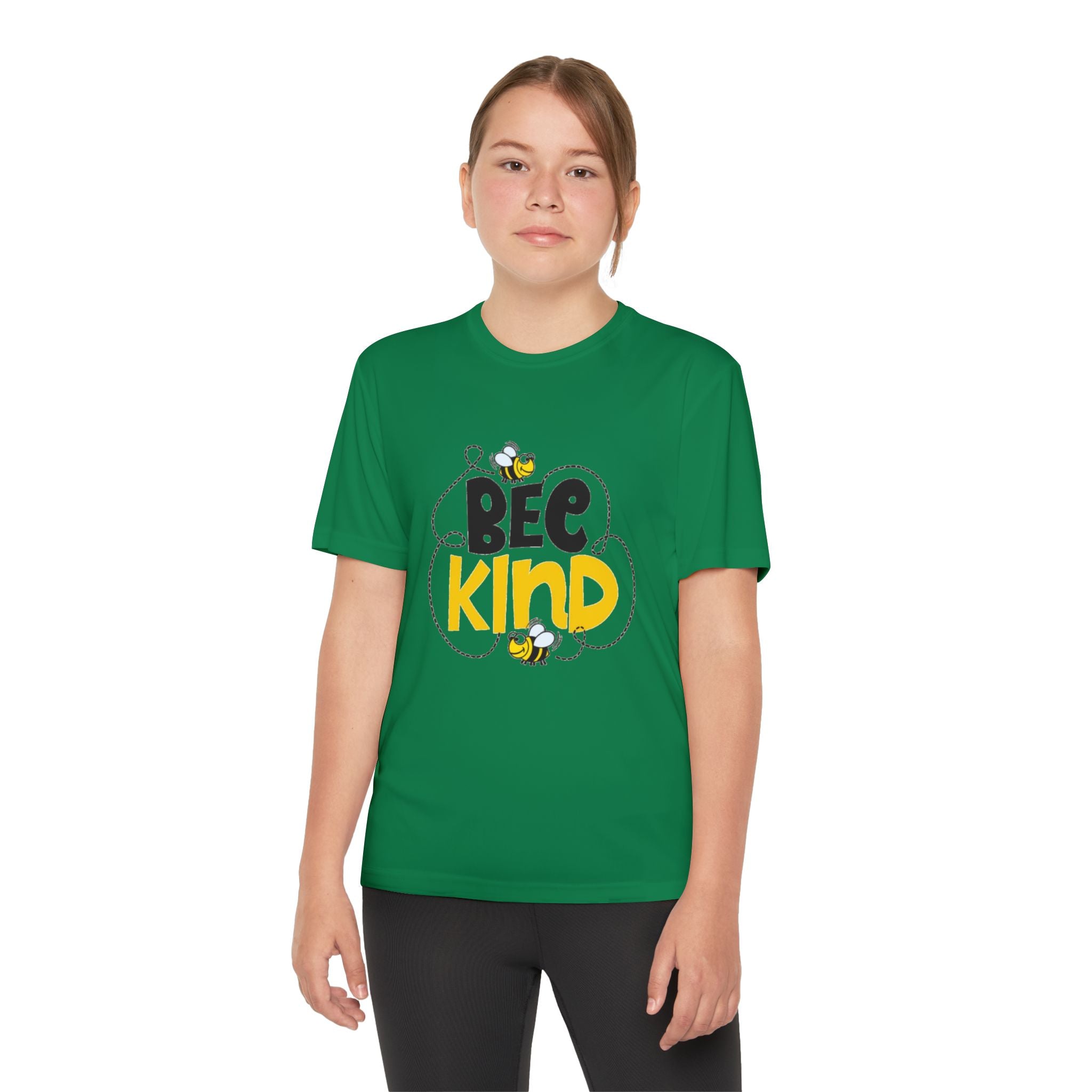 Bee Kind Youth Competitor Short Sleeve T-Shirt