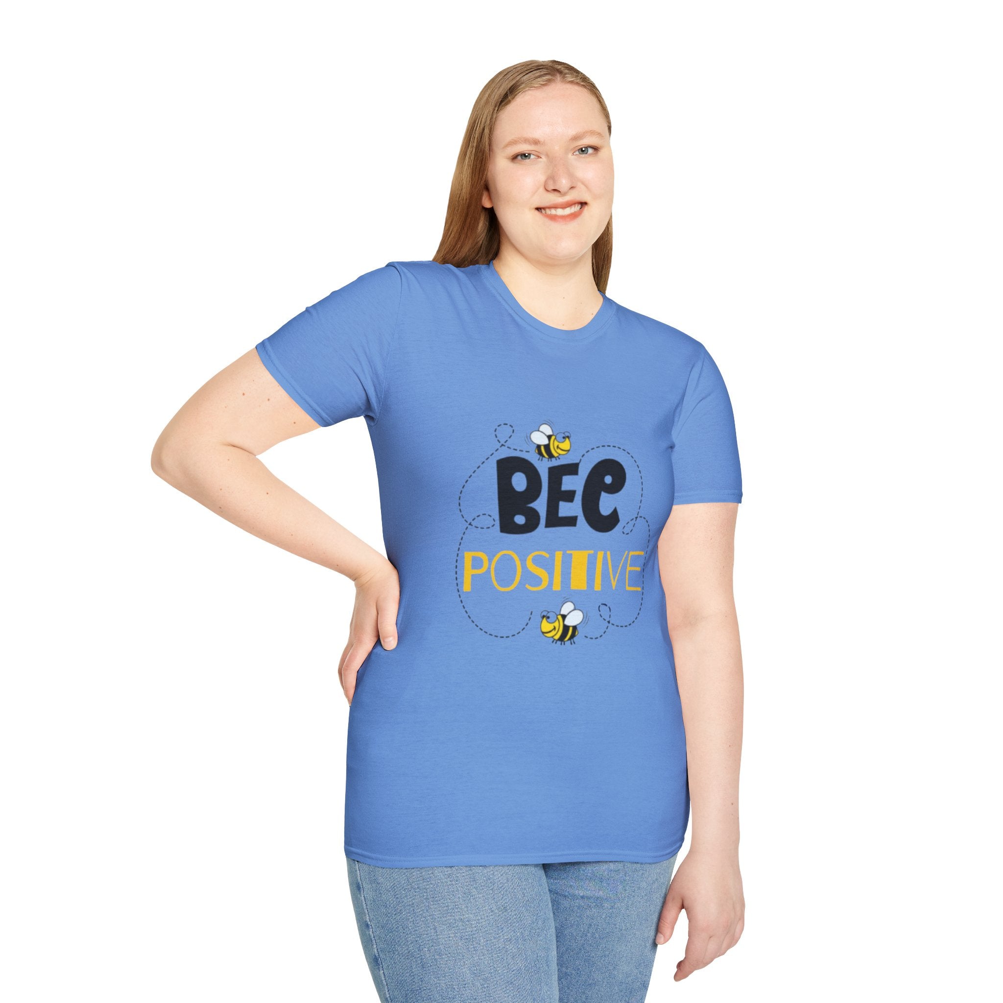 Bee Positive Unisex Softstyle T-Shirt