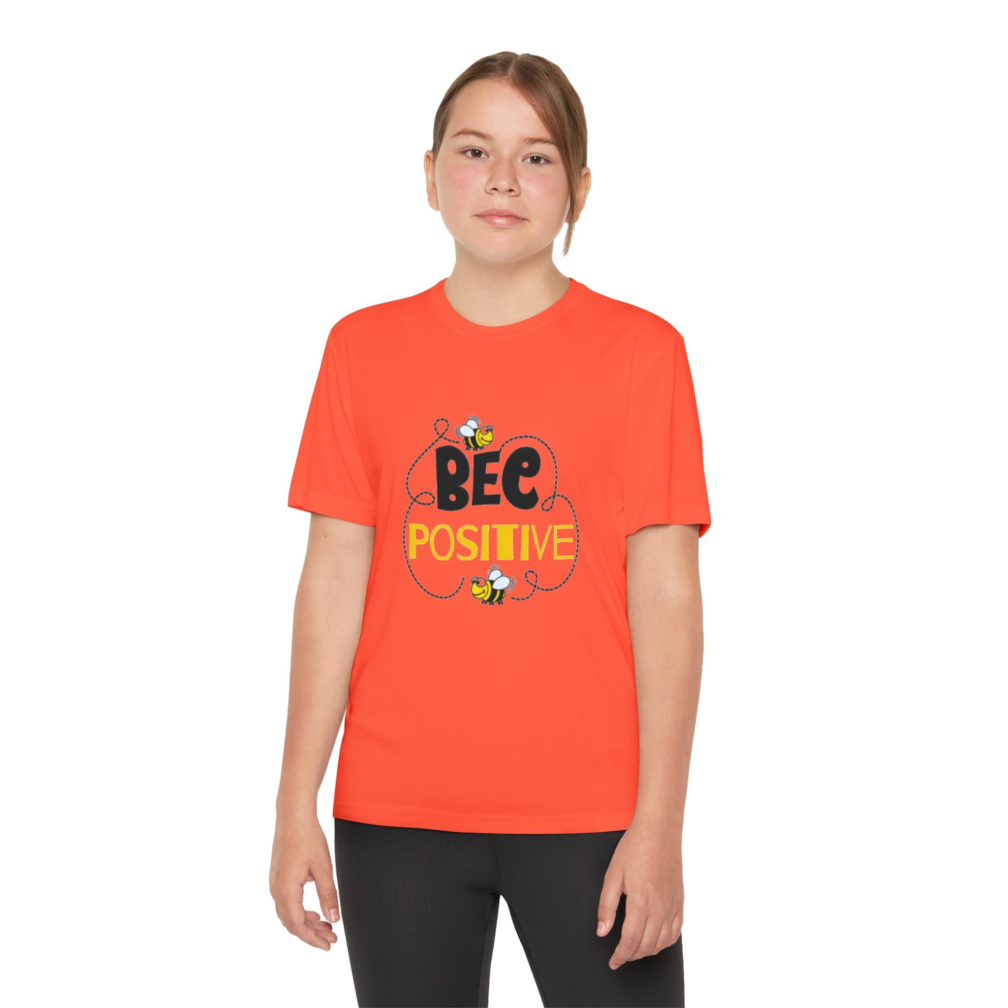 Bee Positive Youth Short Sleeve Competitor T-Shirt