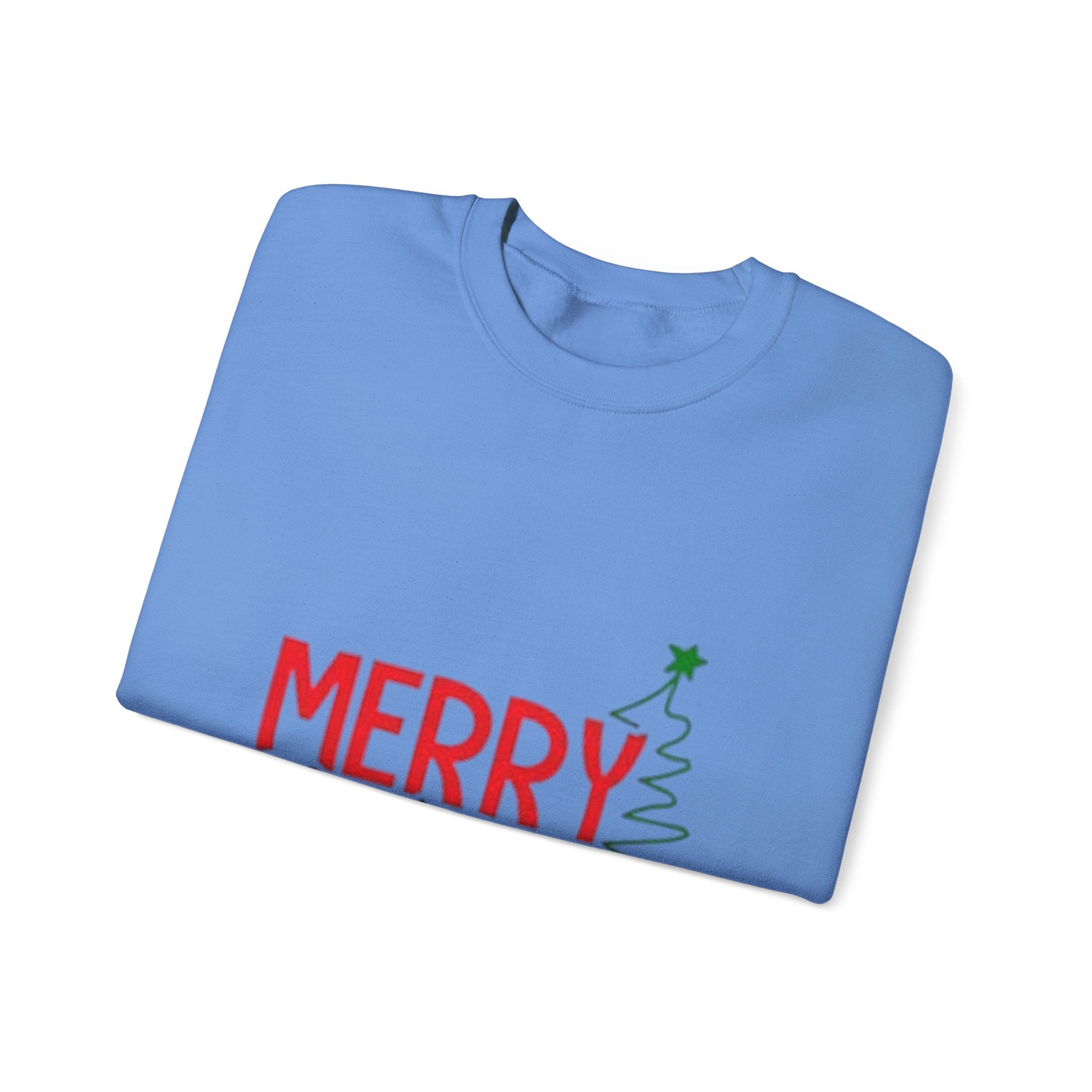 Merry Christmas Unisex Heavy Blend™ Crewneck Sweatshirt