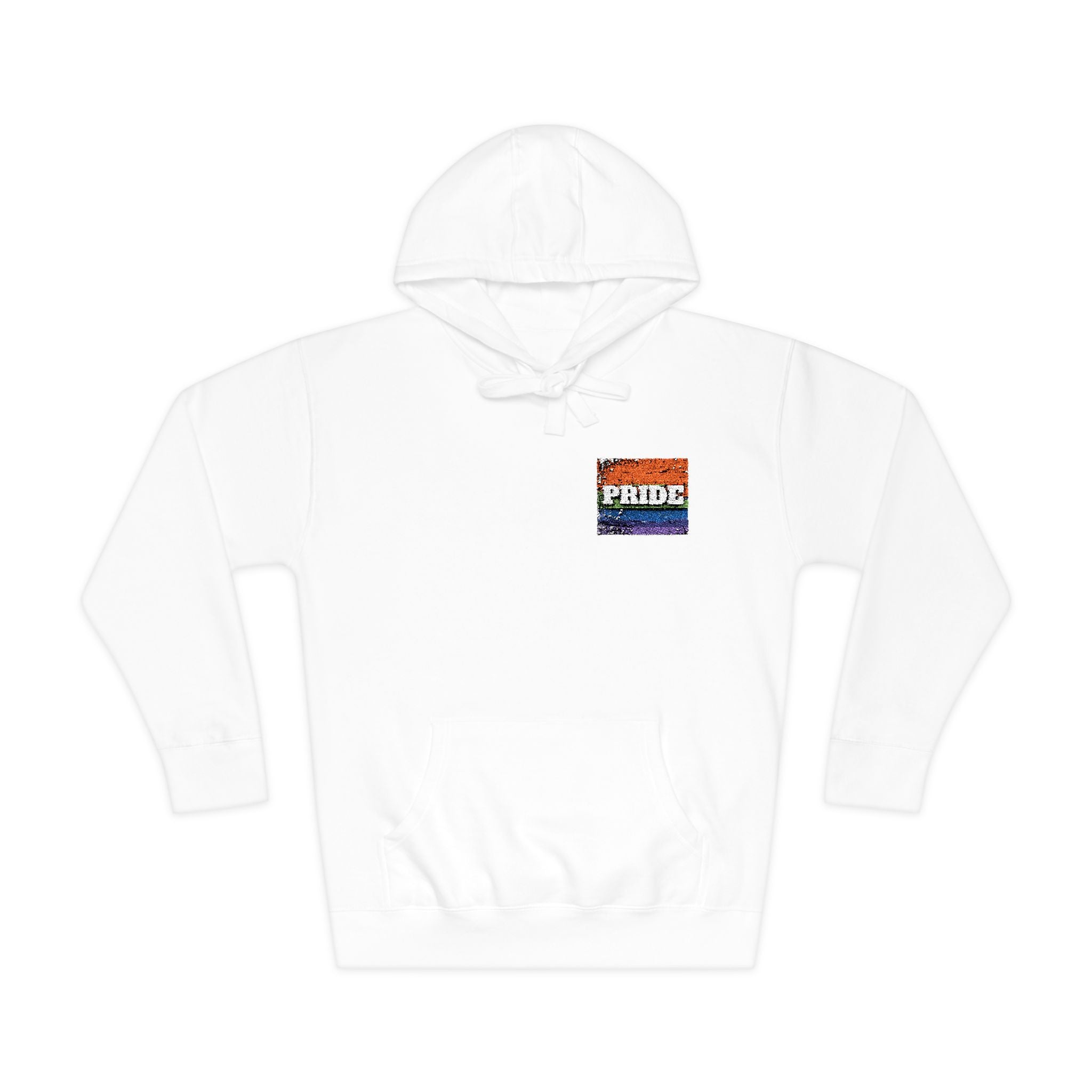 Pride Rainbow Unisex Fleece Hoodie