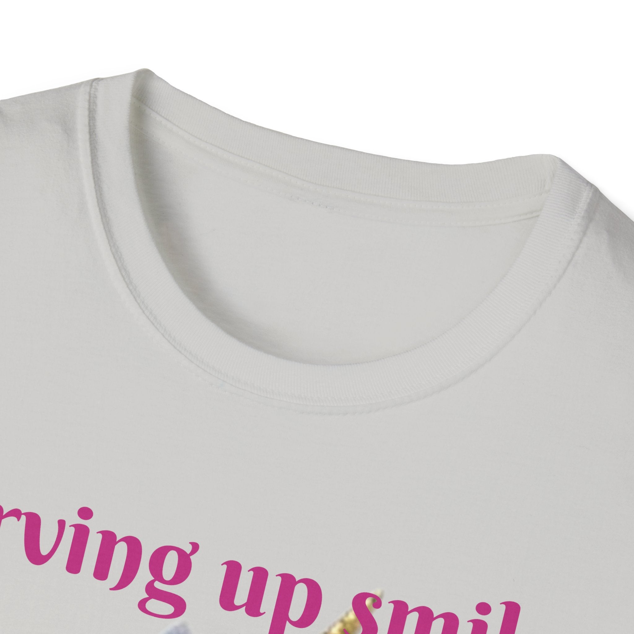 Serving Up Smiles And Tasty Treats Unicorn Unisex Softstyle T-Shirt