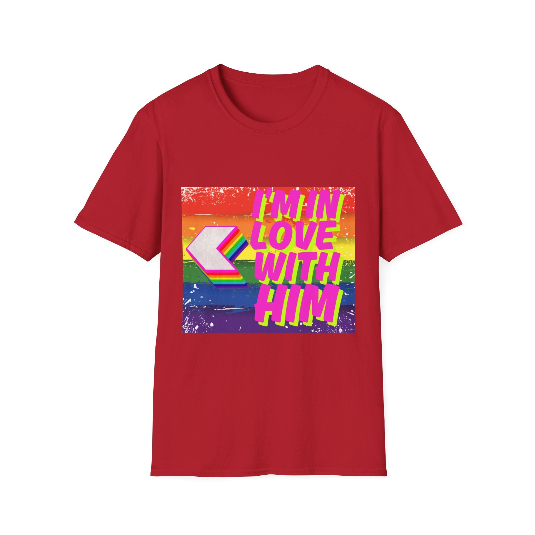 I'm In Love With Him Unisex Softstyle T-Shirt