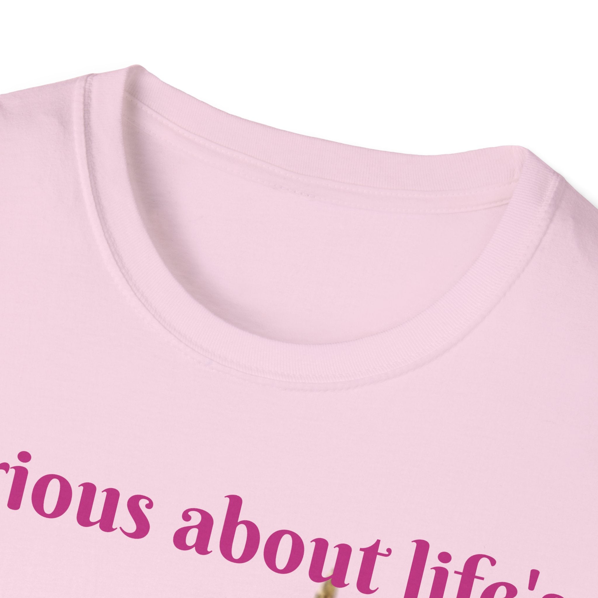 Curious About Life's Magical Mysteries Unicorn Unisex Softstyle T-Shirt