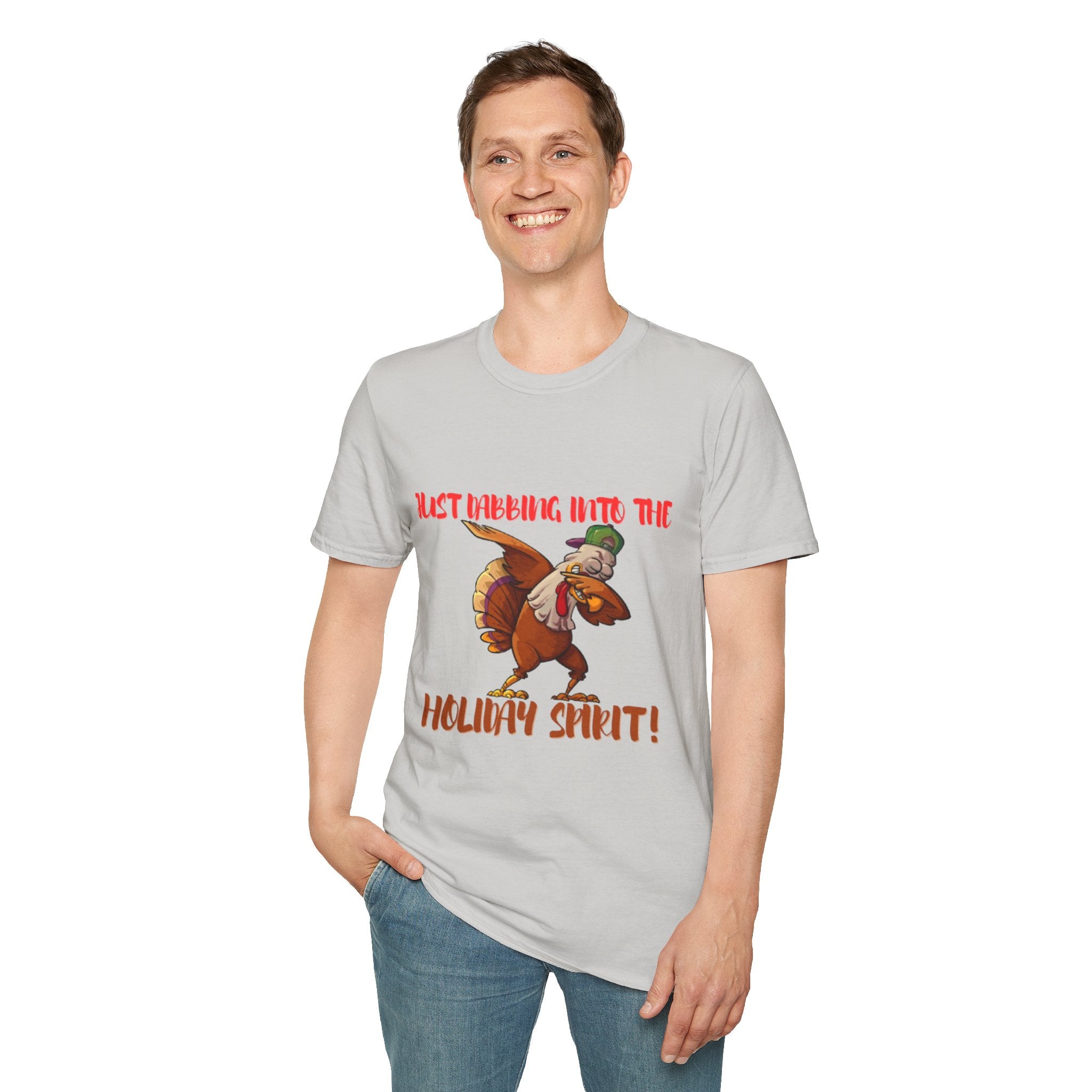 Just Dabbing Into The Holiday Spirit! Unisex Softstyle T-Shirt