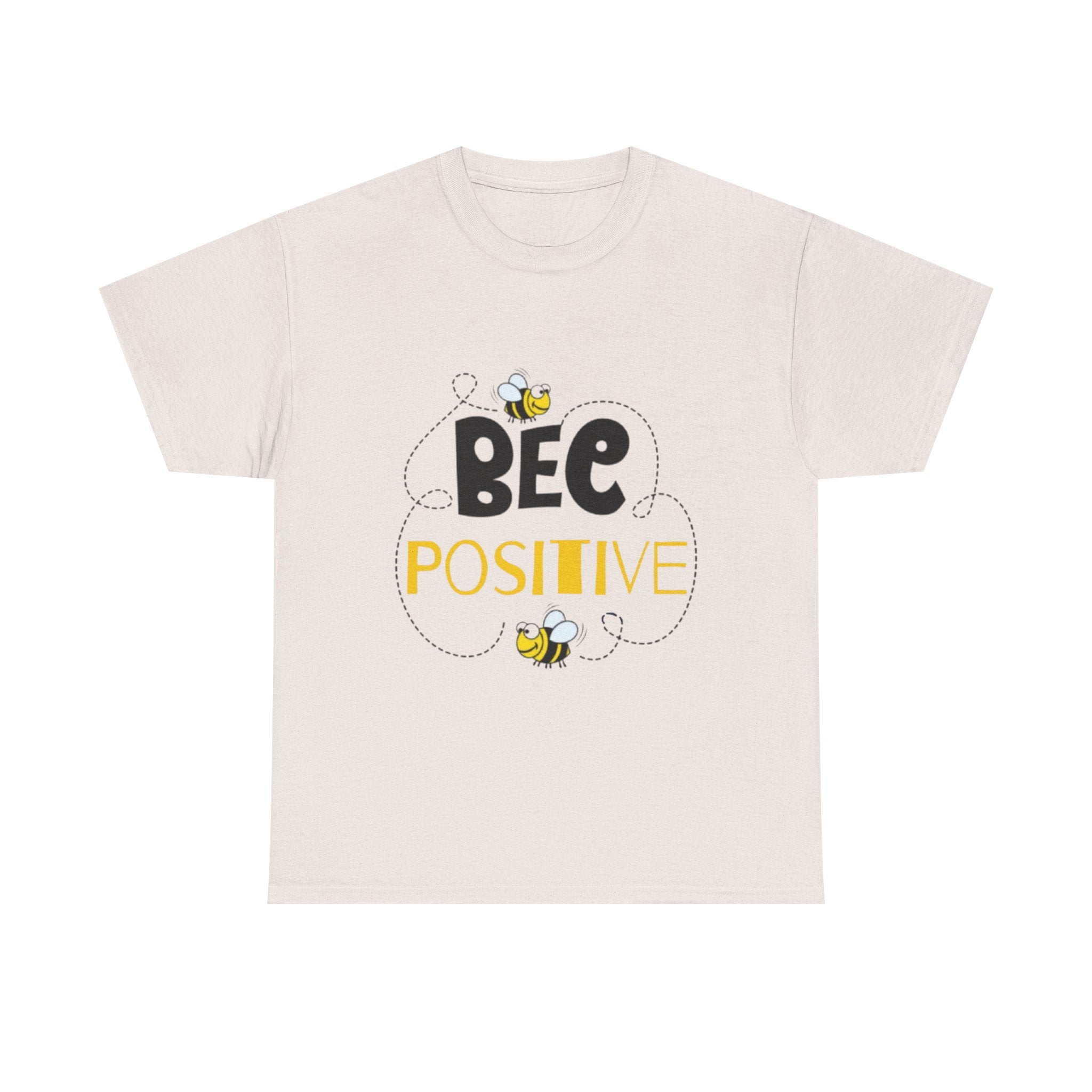 Bee Positive Unisex Heavy Cotton T-Shirt