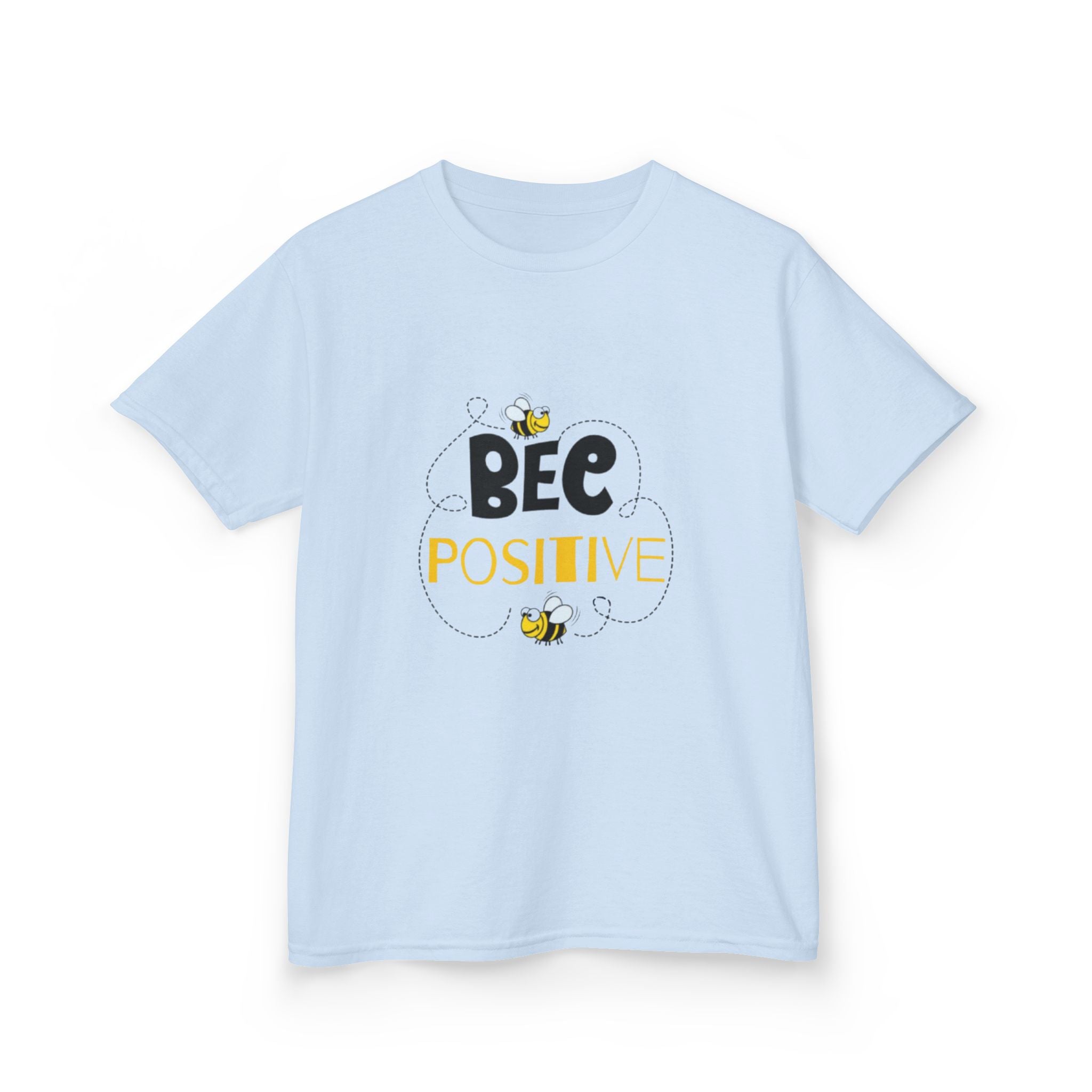 Bee Positive Kids Heavy Cotton T-Shirt