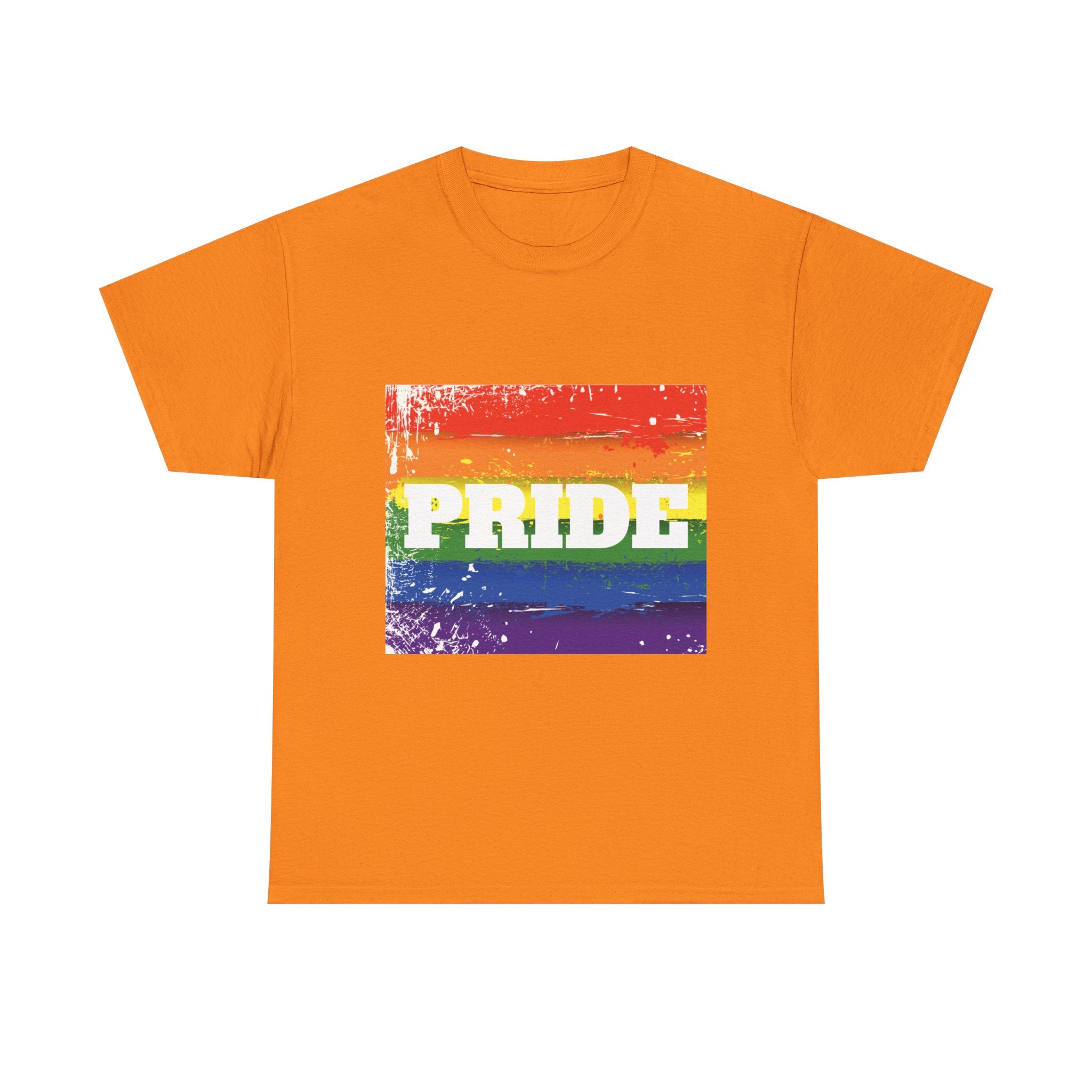 Pride Rainbow Unisex Heavy Cotton T-Shirt
