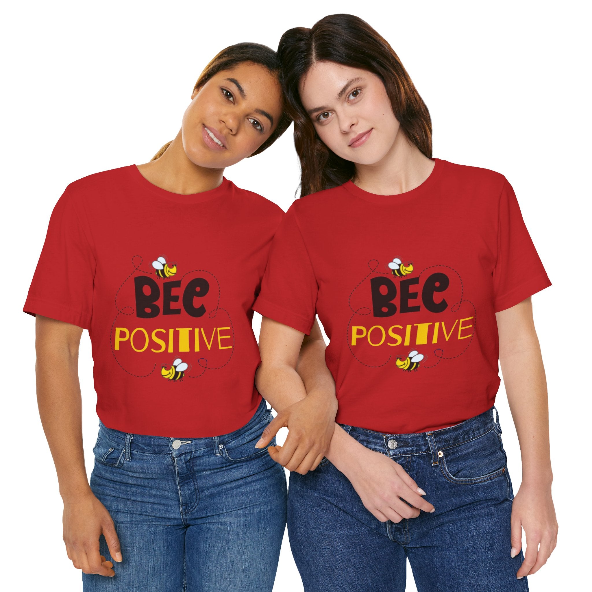 Bee Positive Unisex Jersey Short Sleeve T-Shirt