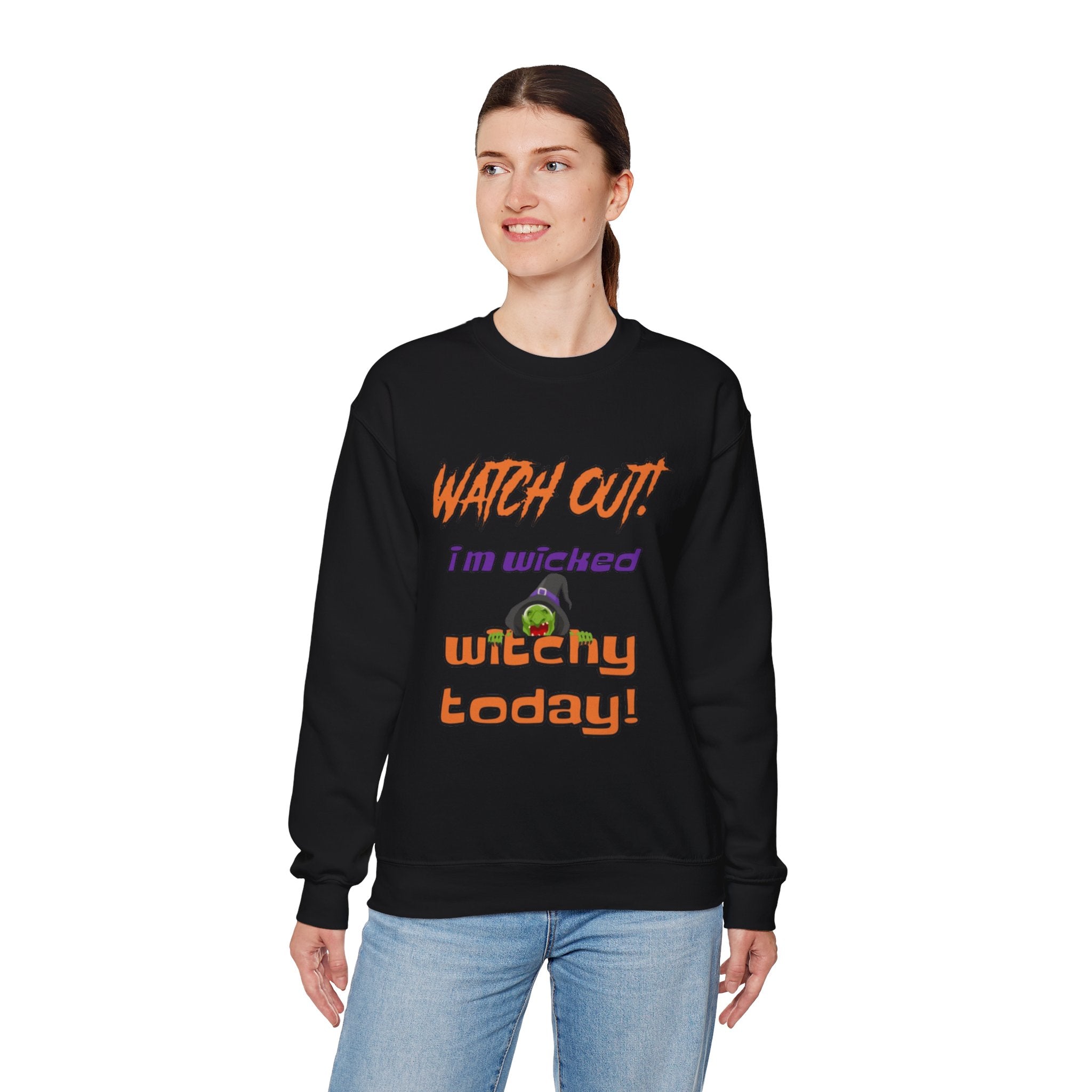 Wicked Witchy Unisex Heavy Blend™ Crewneck Sweatshirt